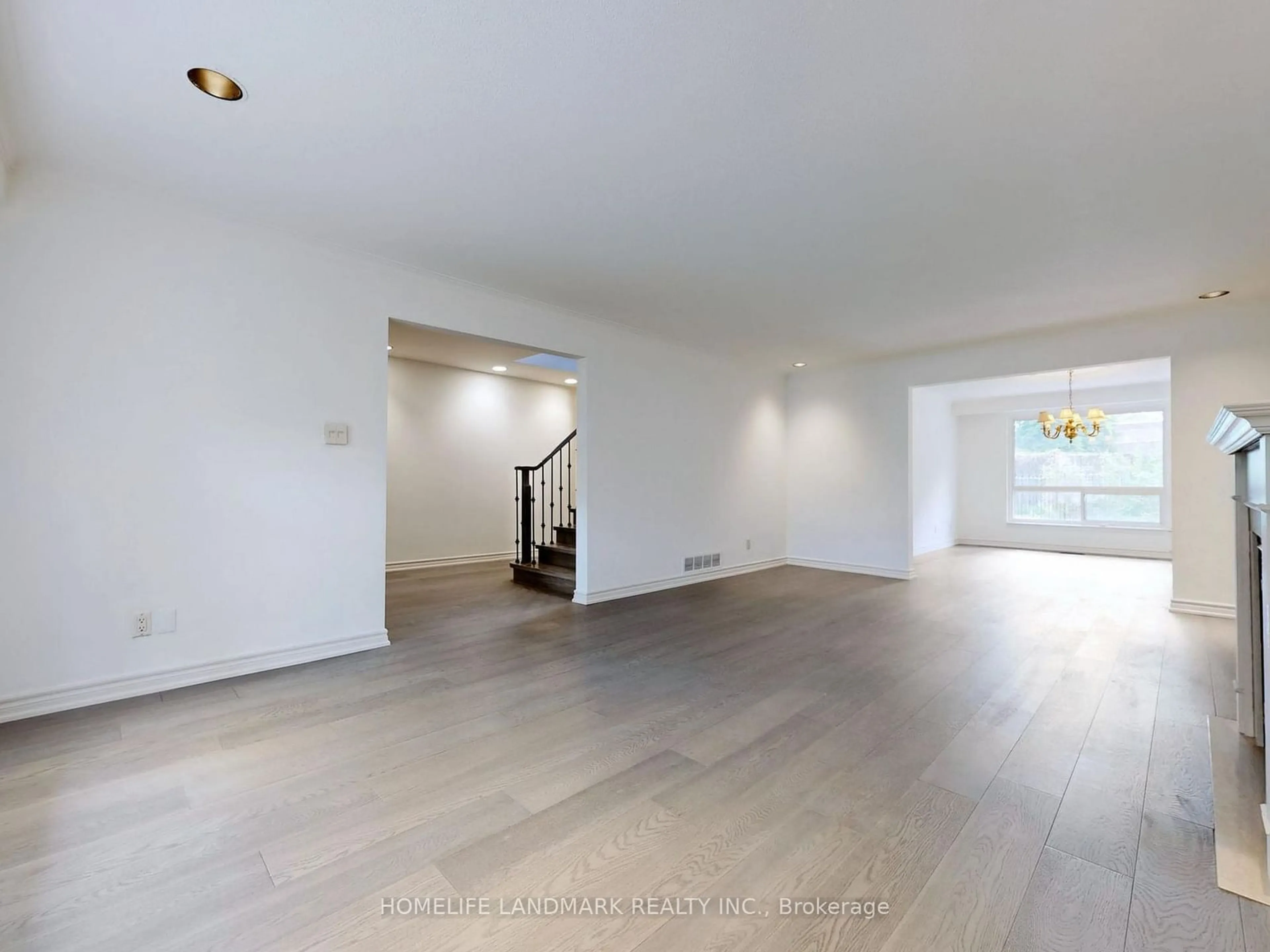 A pic of a room, wood floors for 714 Conacher Dr, Toronto Ontario M2M 3N6