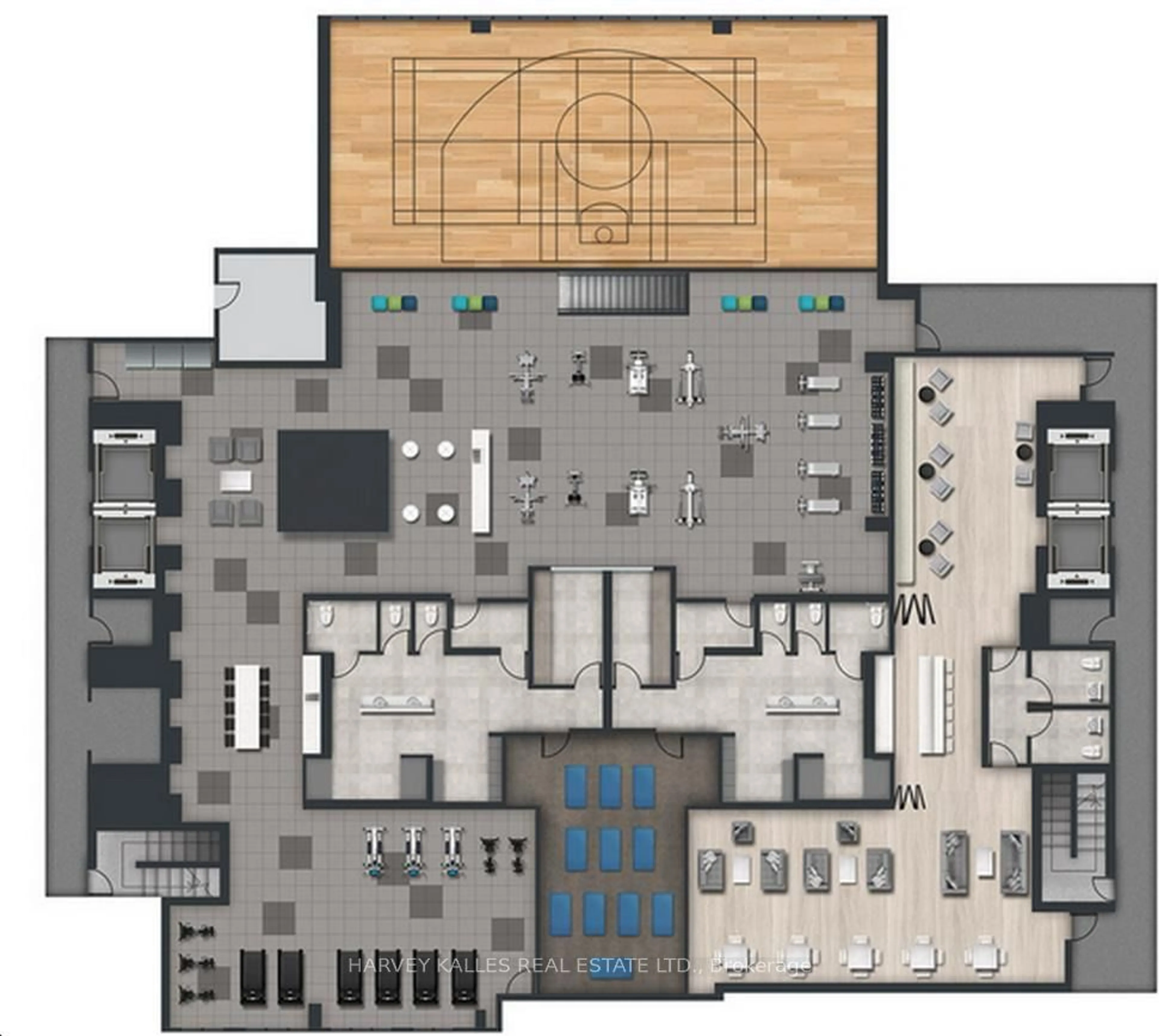 Floor plan for 99 Broadway Ave #1405, Toronto Ontario M4P 0E3