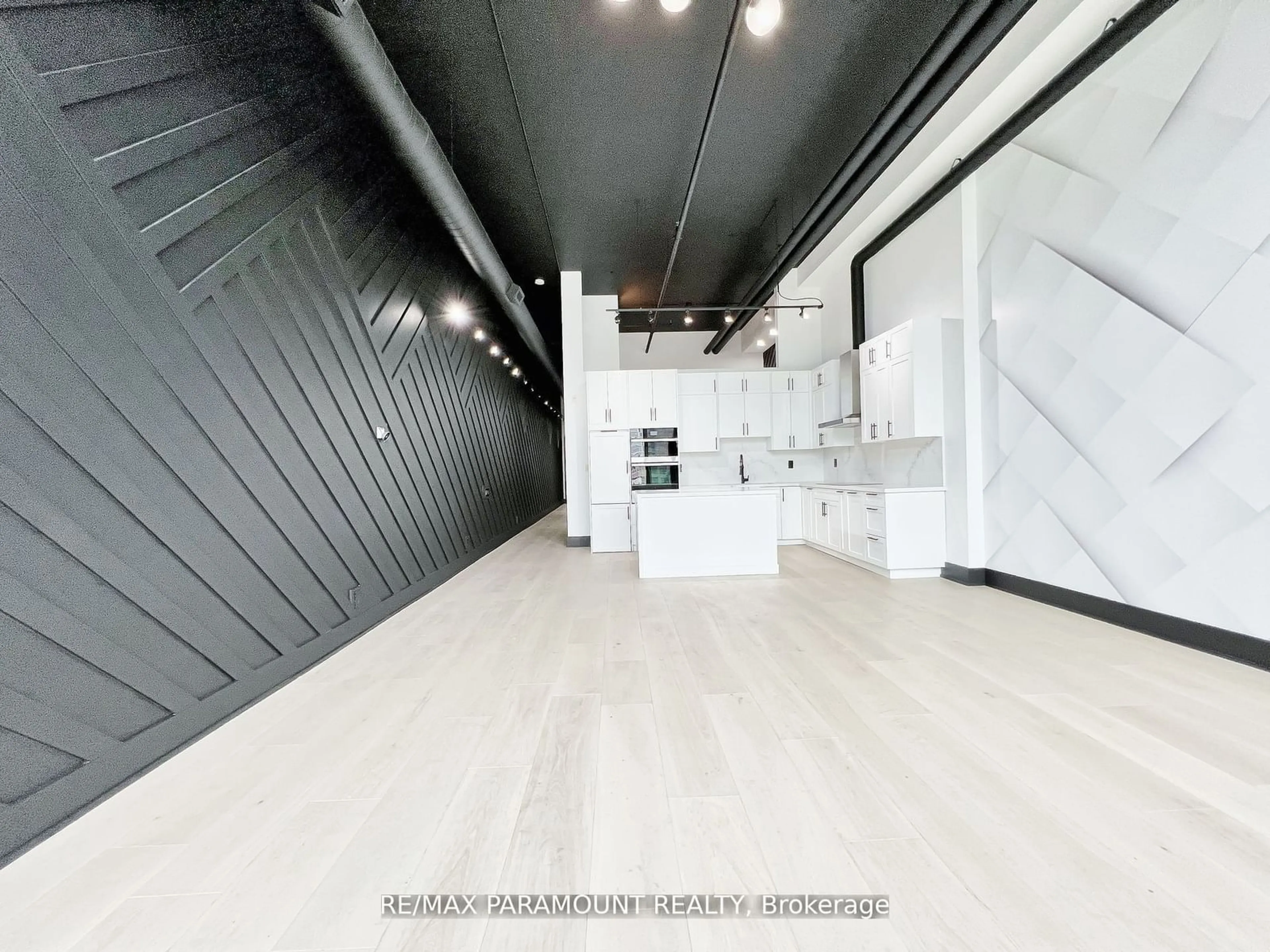 Indoor garage, cement floor for 43 Hanna Ave #433, Toronto Ontario M6K 1X1