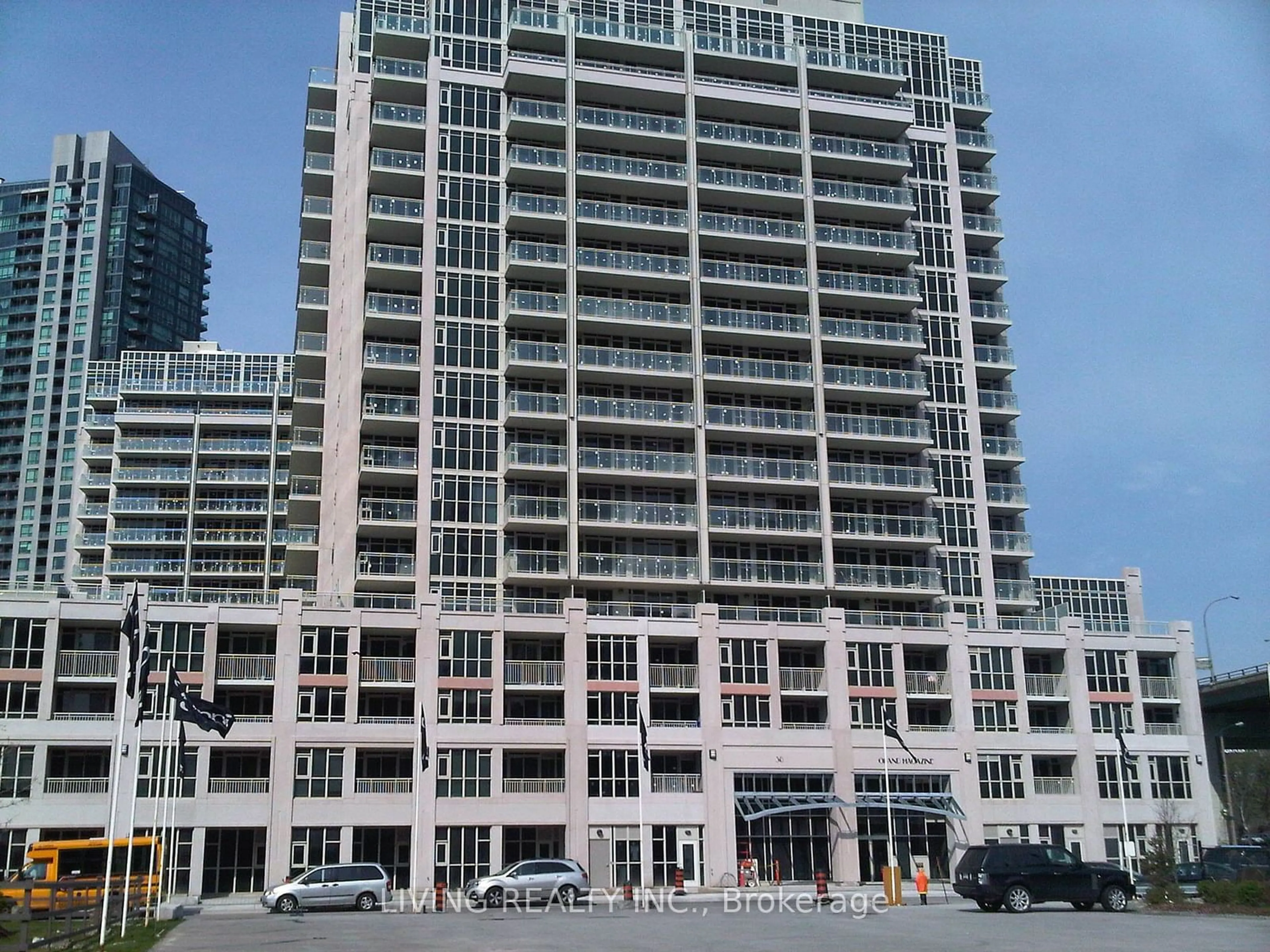 A pic from exterior of the house or condo, the front or back of building for 38 Grand Magazine St #1029, Toronto Ontario M5V 0B2