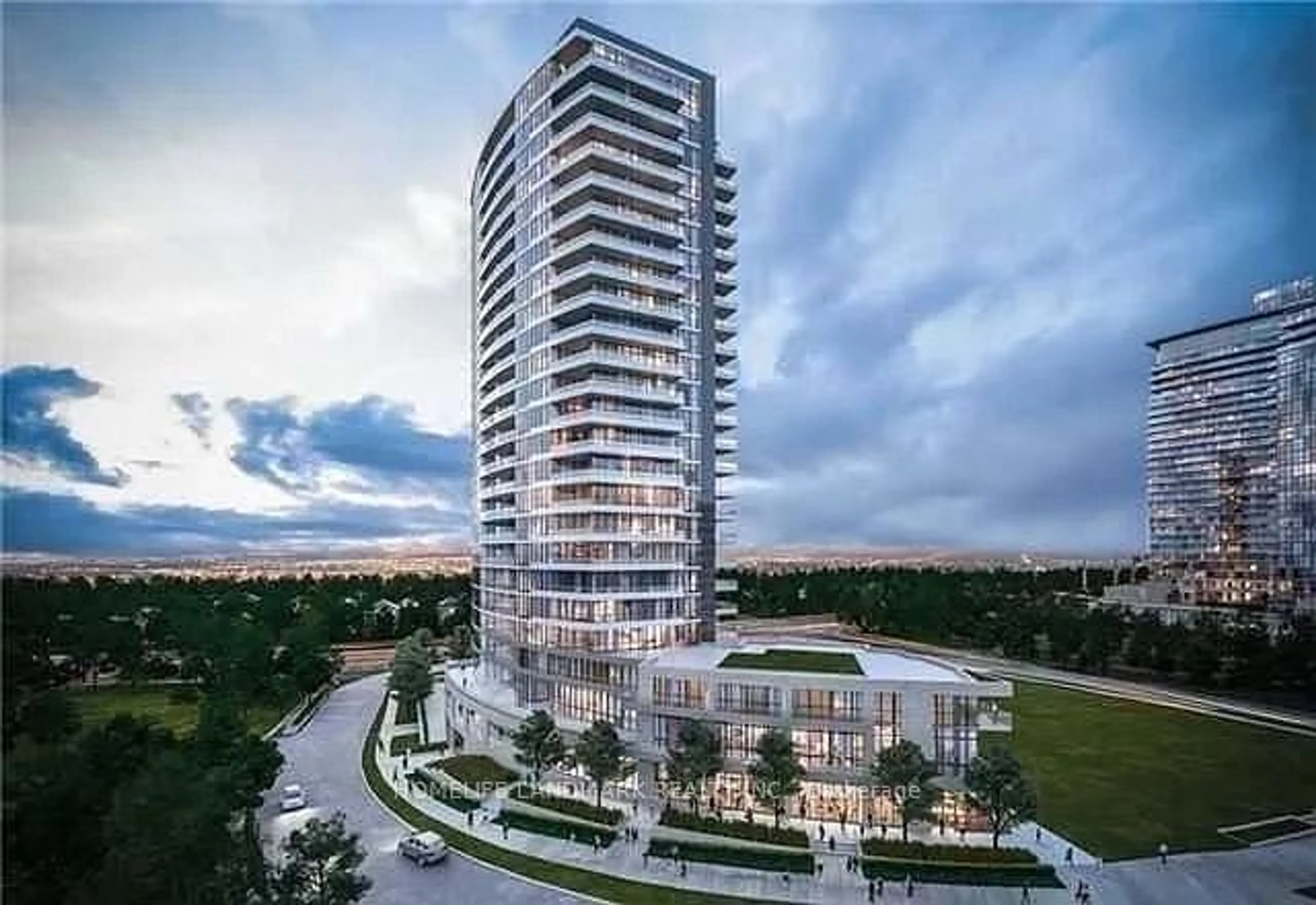 A pic from exterior of the house or condo, the view of city buildings for 50 Forest Manor Rd #609, Toronto Ontario M2J 0E3