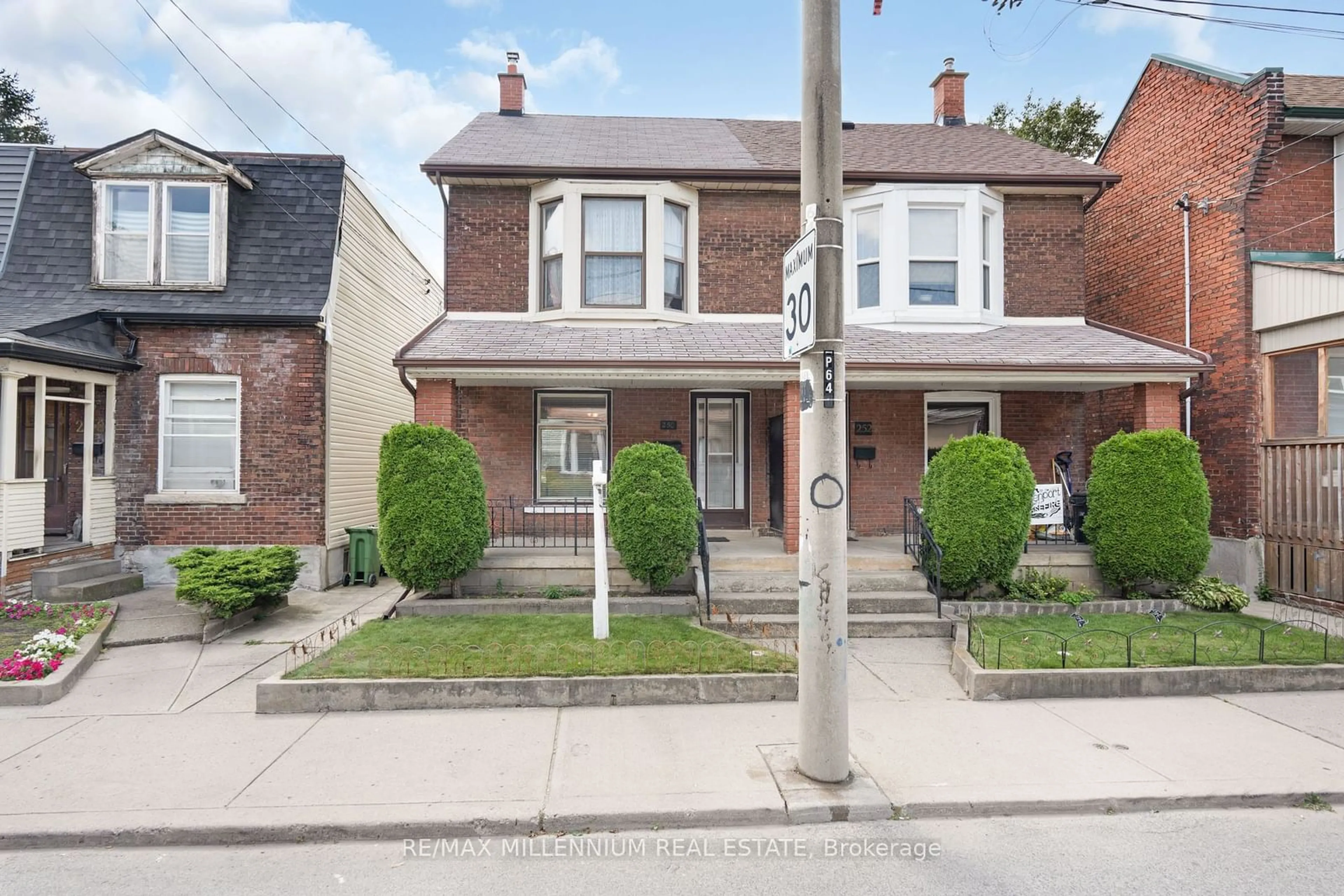 Home with brick exterior material for 250 Sterling Rd, Toronto Ontario M6R 2B9