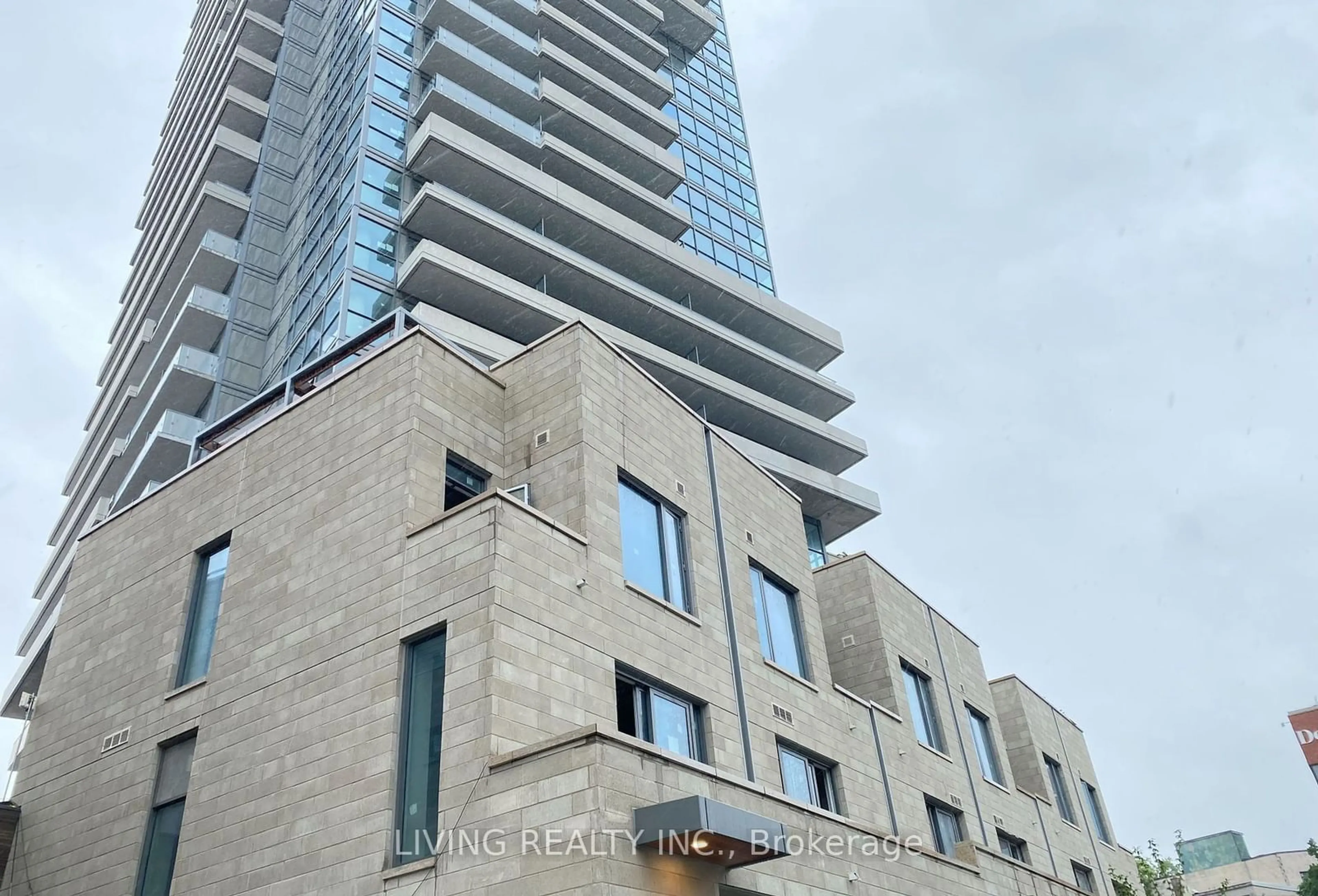 A pic from exterior of the house or condo, the front or back of building for 181 Bedford Rd #1906, Toronto Ontario M5R 0C2