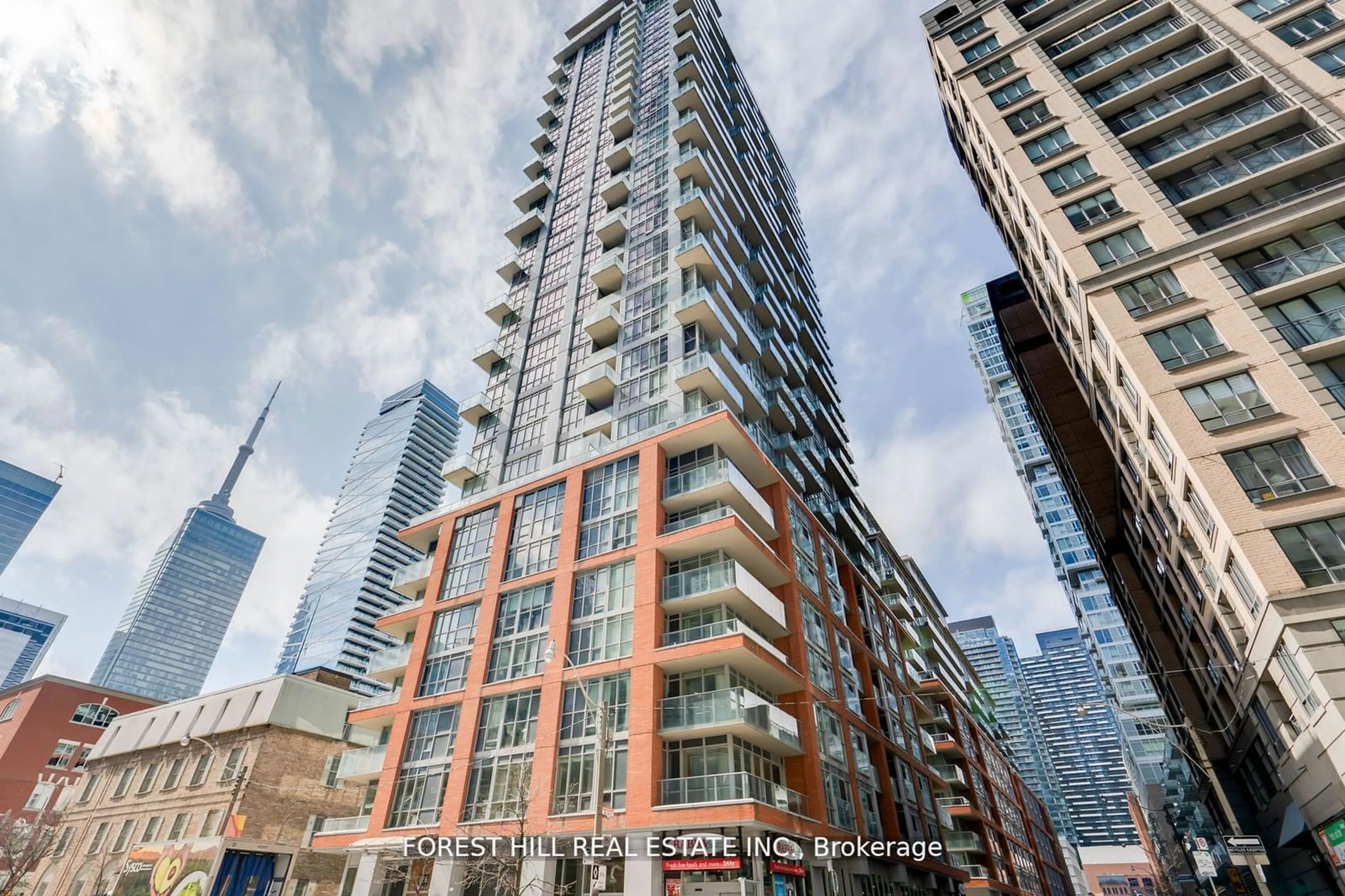 A pic from exterior of the house or condo, the front or back of building for 126 Simcoe St #2607, Toronto Ontario M5V 1T8