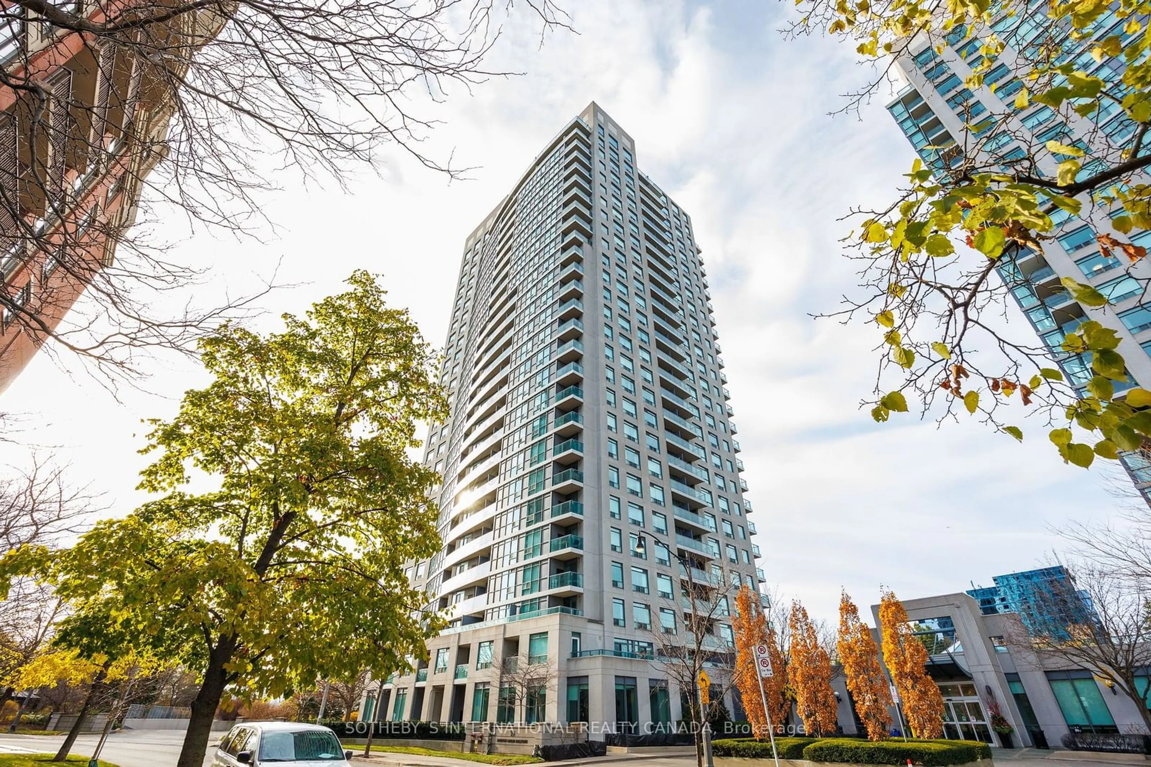 A pic from exterior of the house or condo, the front or back of building for 30 Harrison Garden Blvd #2502, Toronto Ontario M2N 7A9