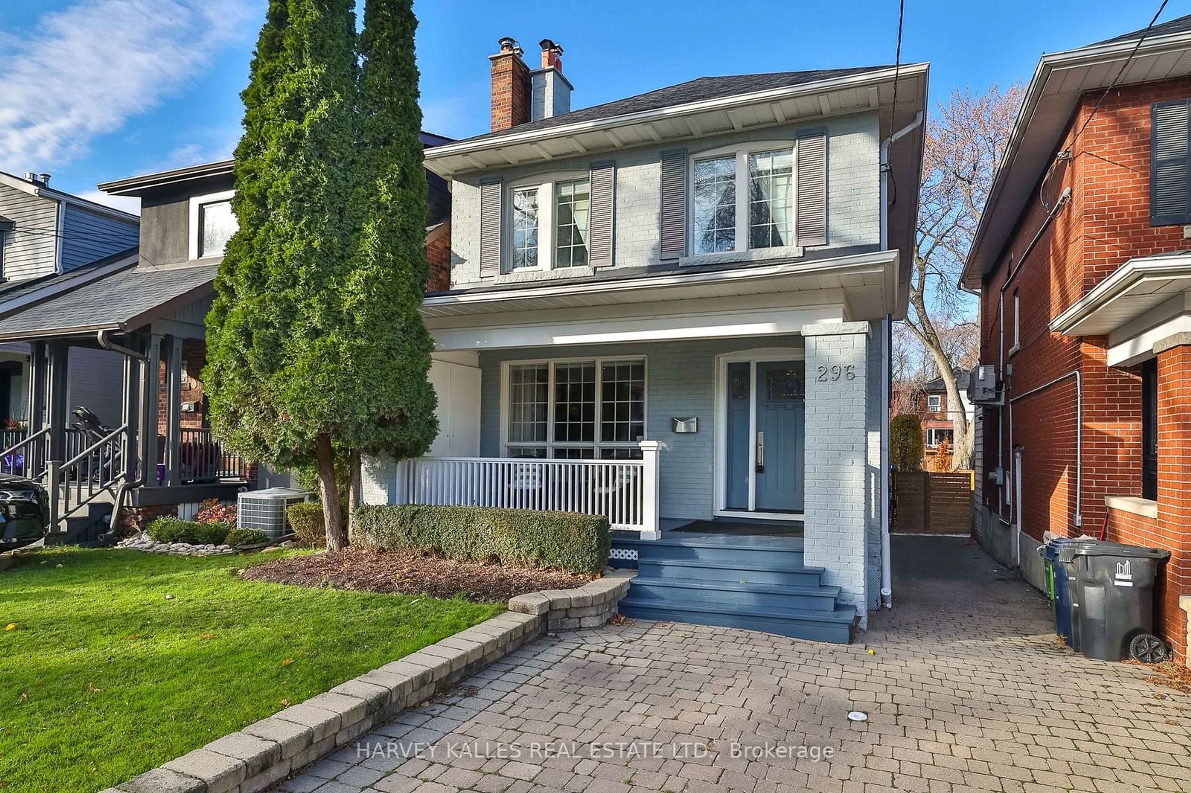 Home with brick exterior material for 296 St Clements Ave, Toronto Ontario M4R 1H5