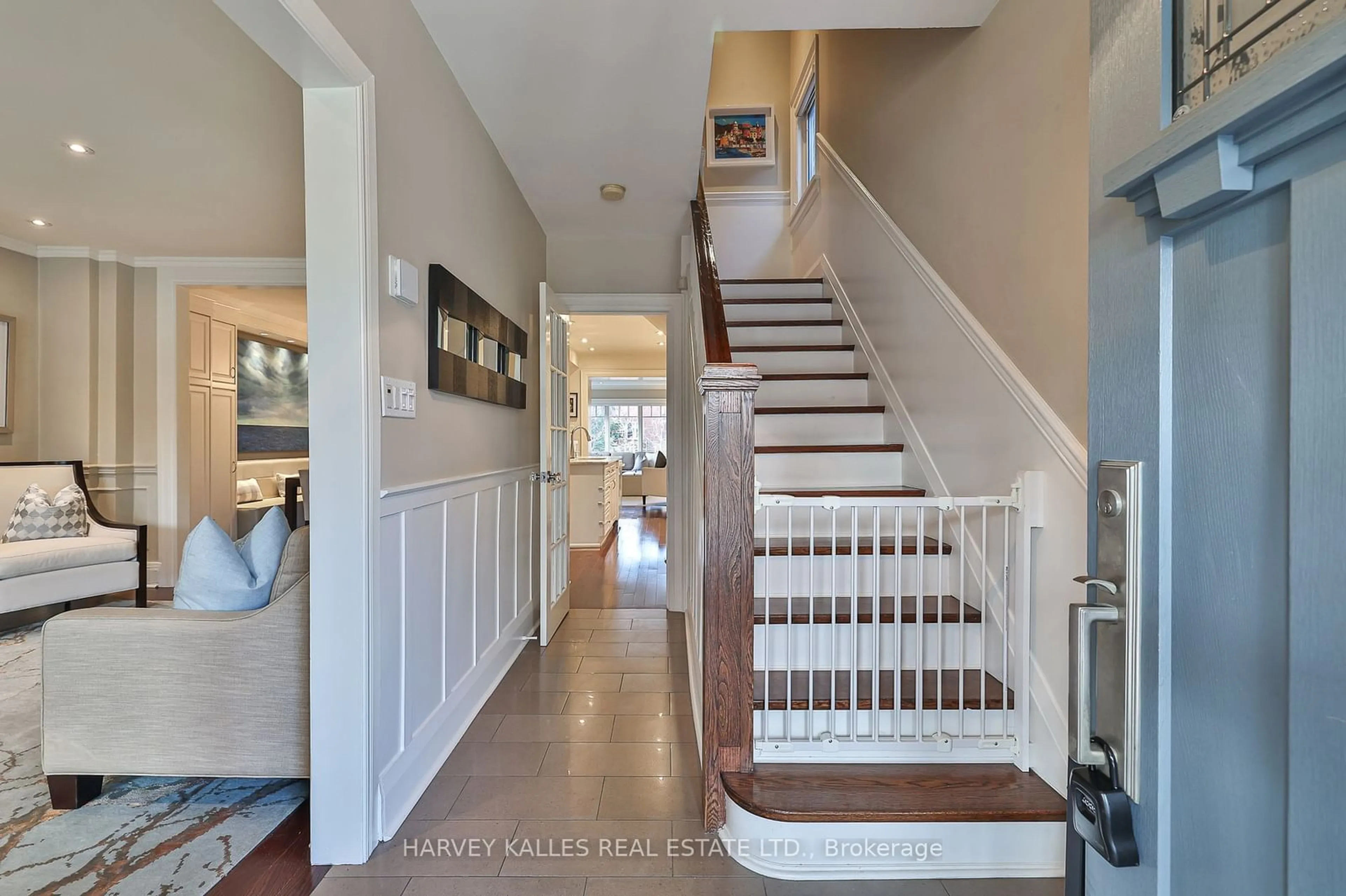 Indoor entryway, wood floors for 296 St Clements Ave, Toronto Ontario M4R 1H5