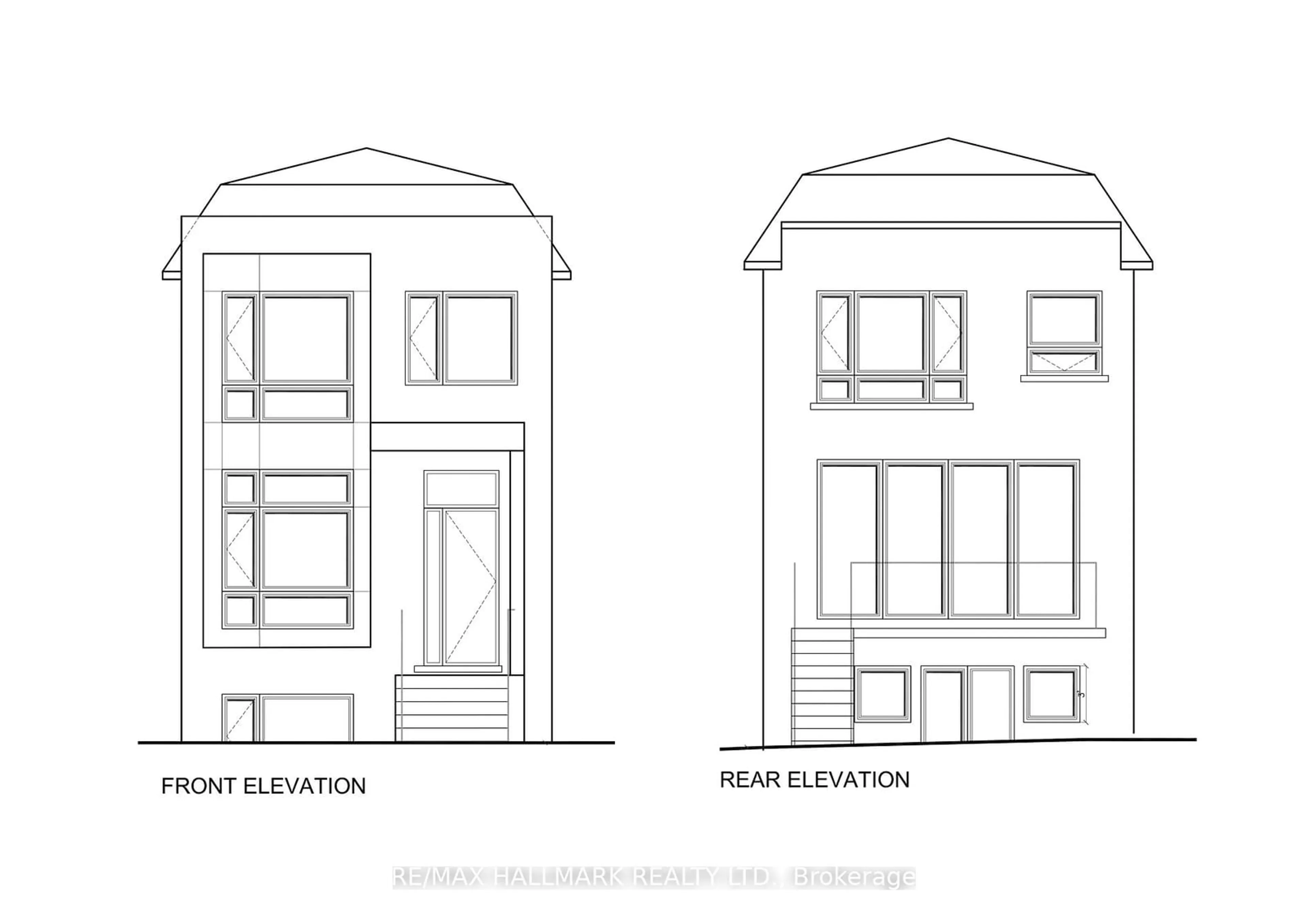 Frontside or backside of a home, the front or back of building for 435 Castlefield Ave, Toronto Ontario M5N 1L4