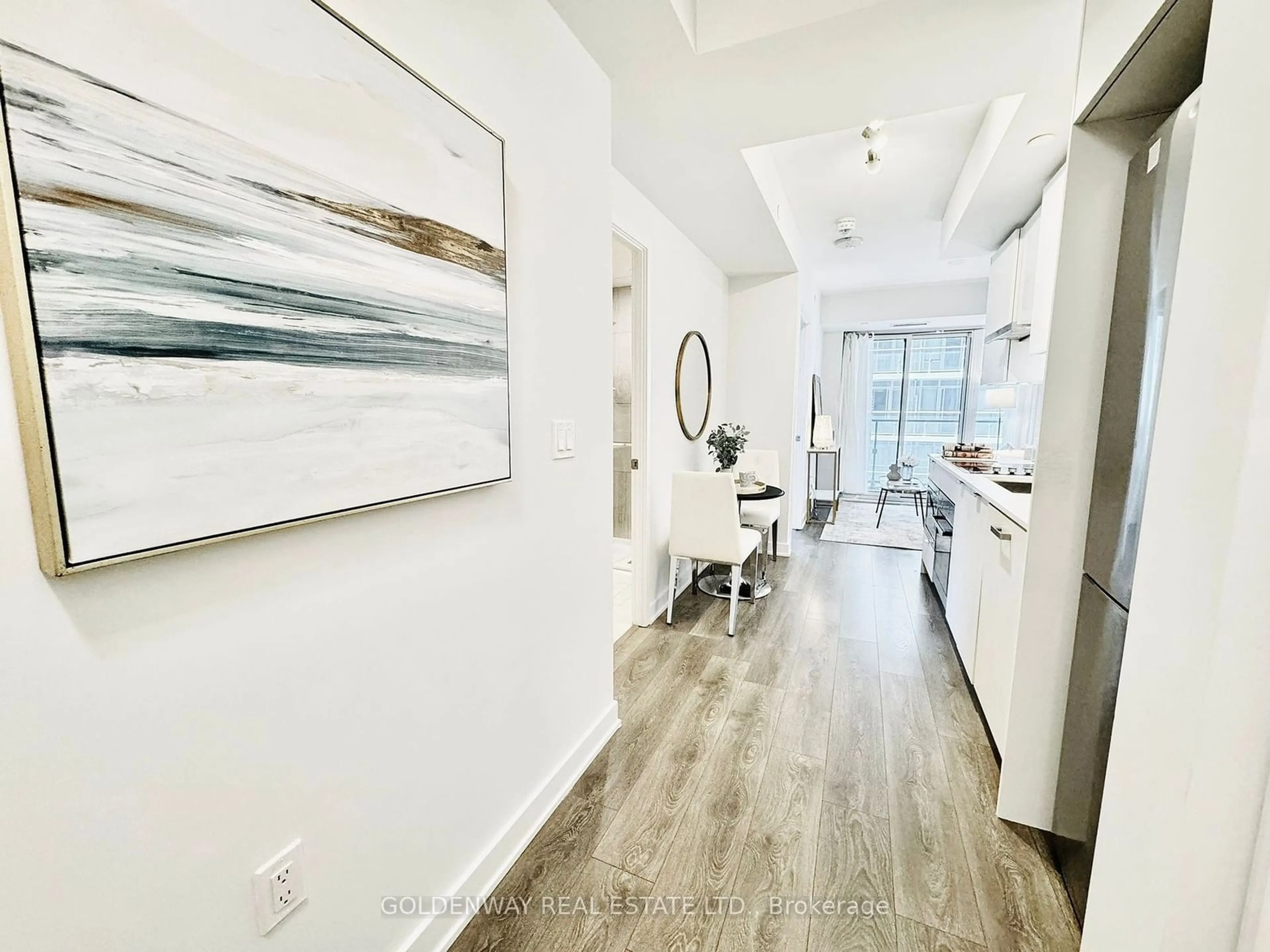 A pic of a room, wood floors for 195 Redpath Ave #2115, Toronto Ontario M4P 0E4