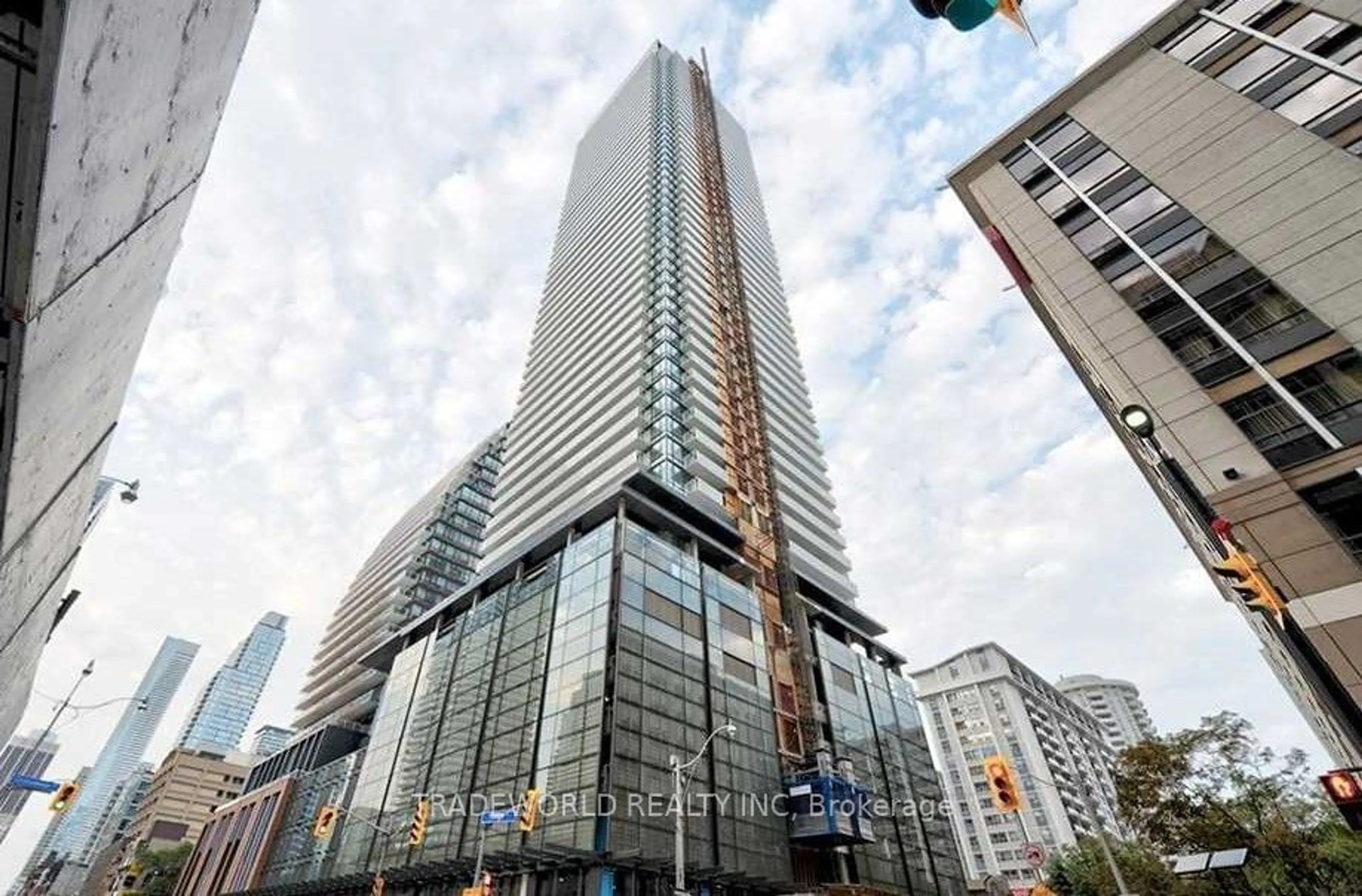 A pic from exterior of the house or condo, the front or back of building for 501 Yonge St #4002, Toronto Ontario M4Y 0G8