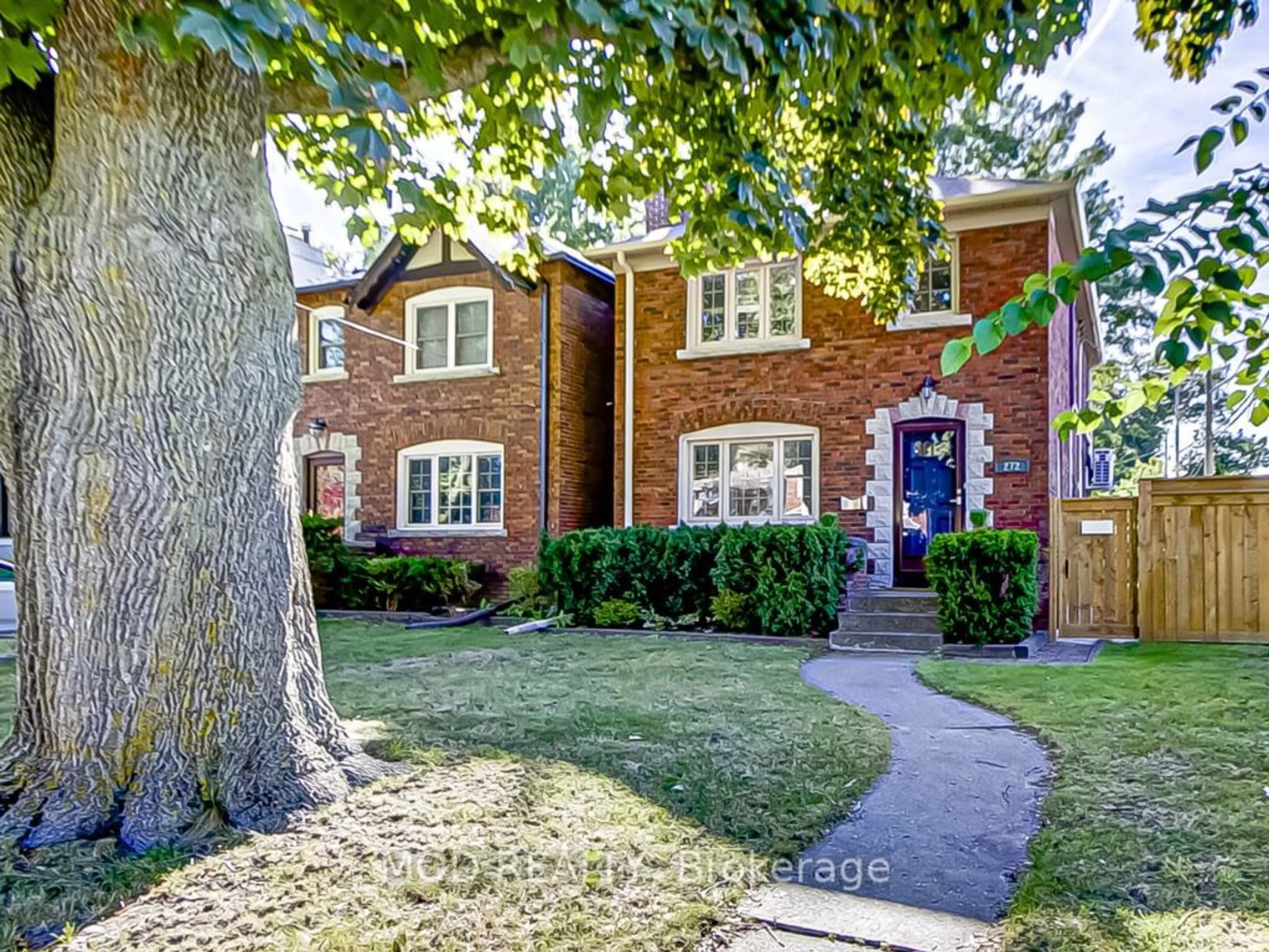 Home with brick exterior material for 272 RUMSEY Rd, Toronto Ontario M4G 1P9