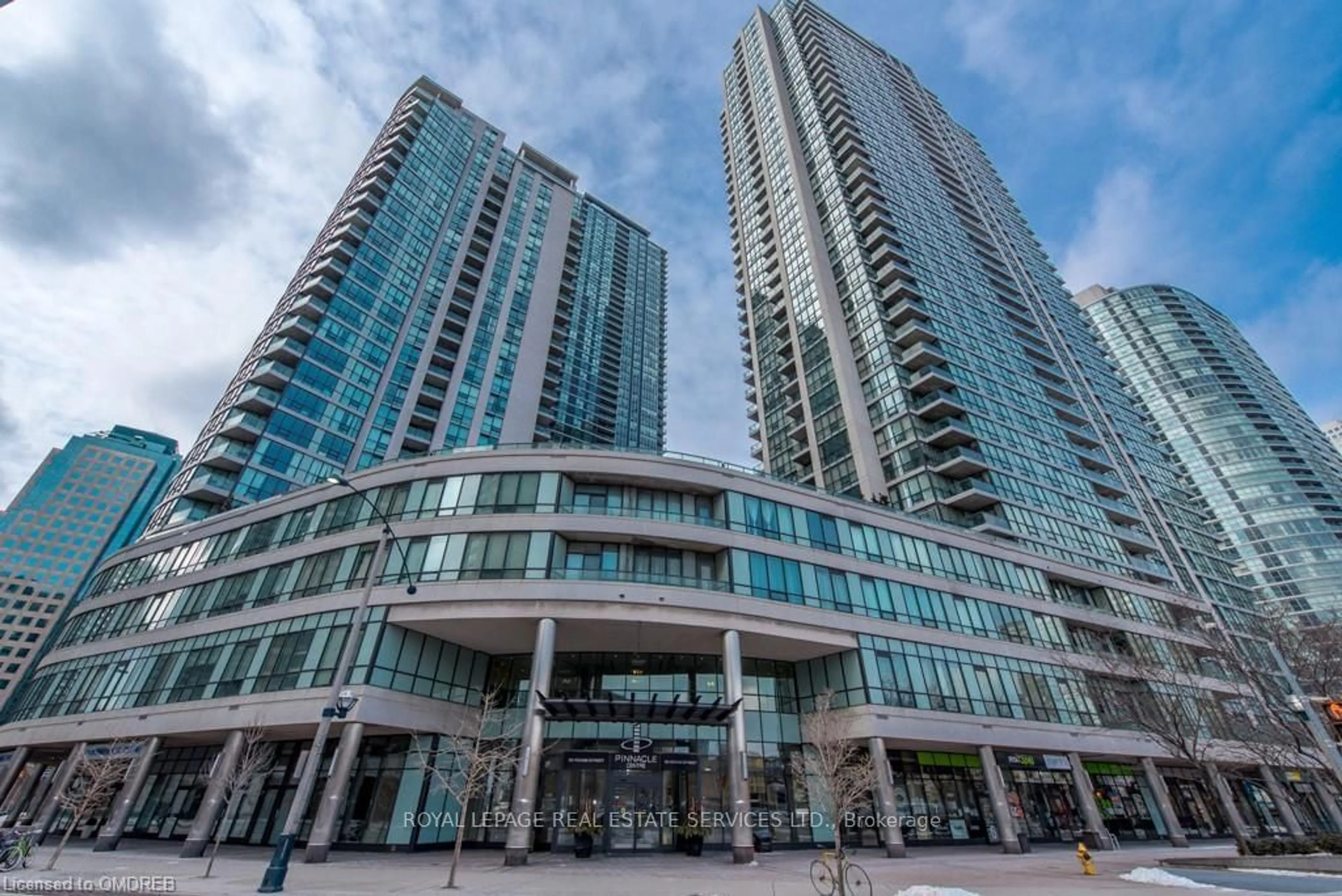 A pic from exterior of the house or condo, the front or back of building for 16 Yonge St #2903, Toronto Ontario M5E 1R4