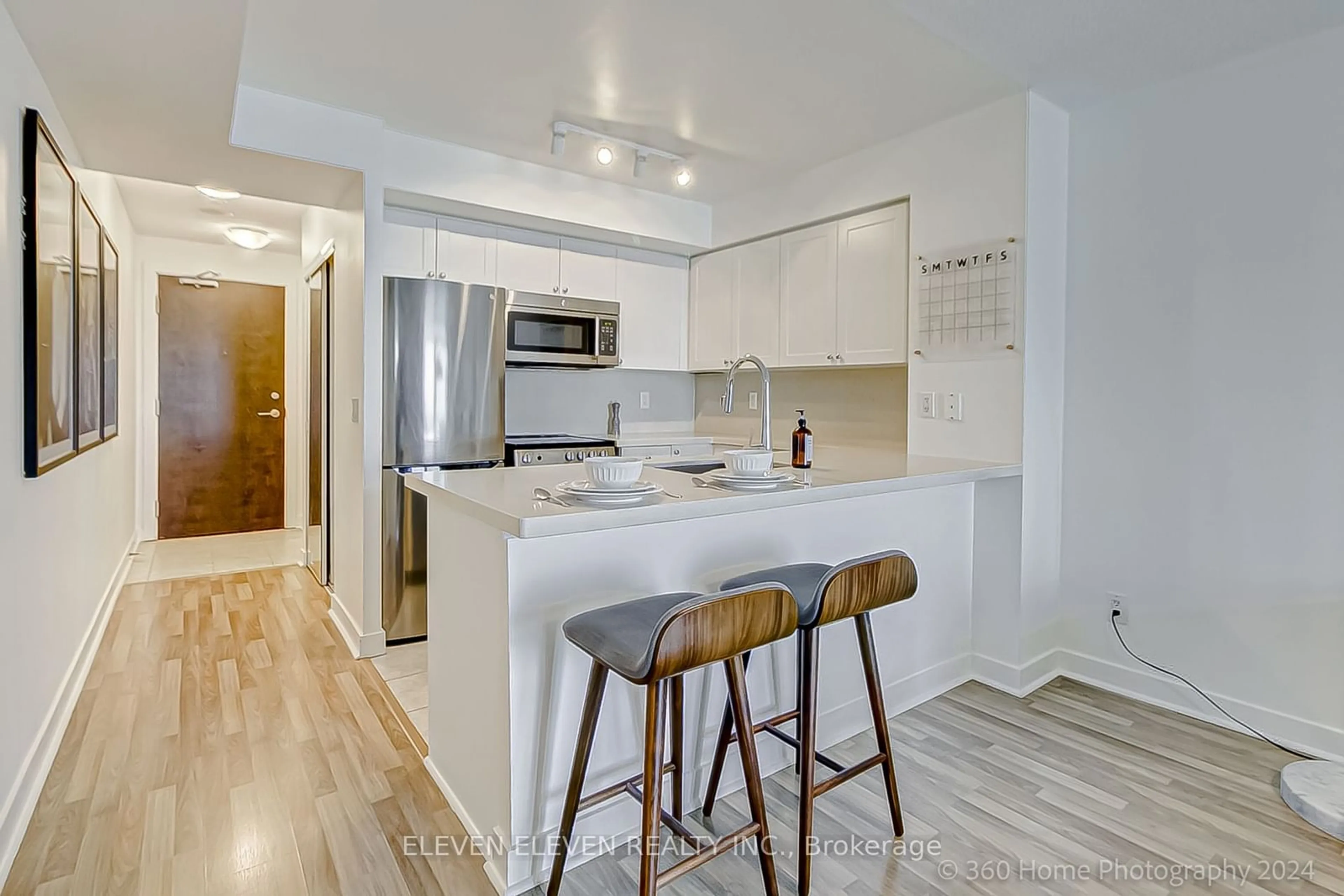 Open concept kitchen for 50 Lynn Williams St #PH2306, Toronto Ontario M6K 3R9