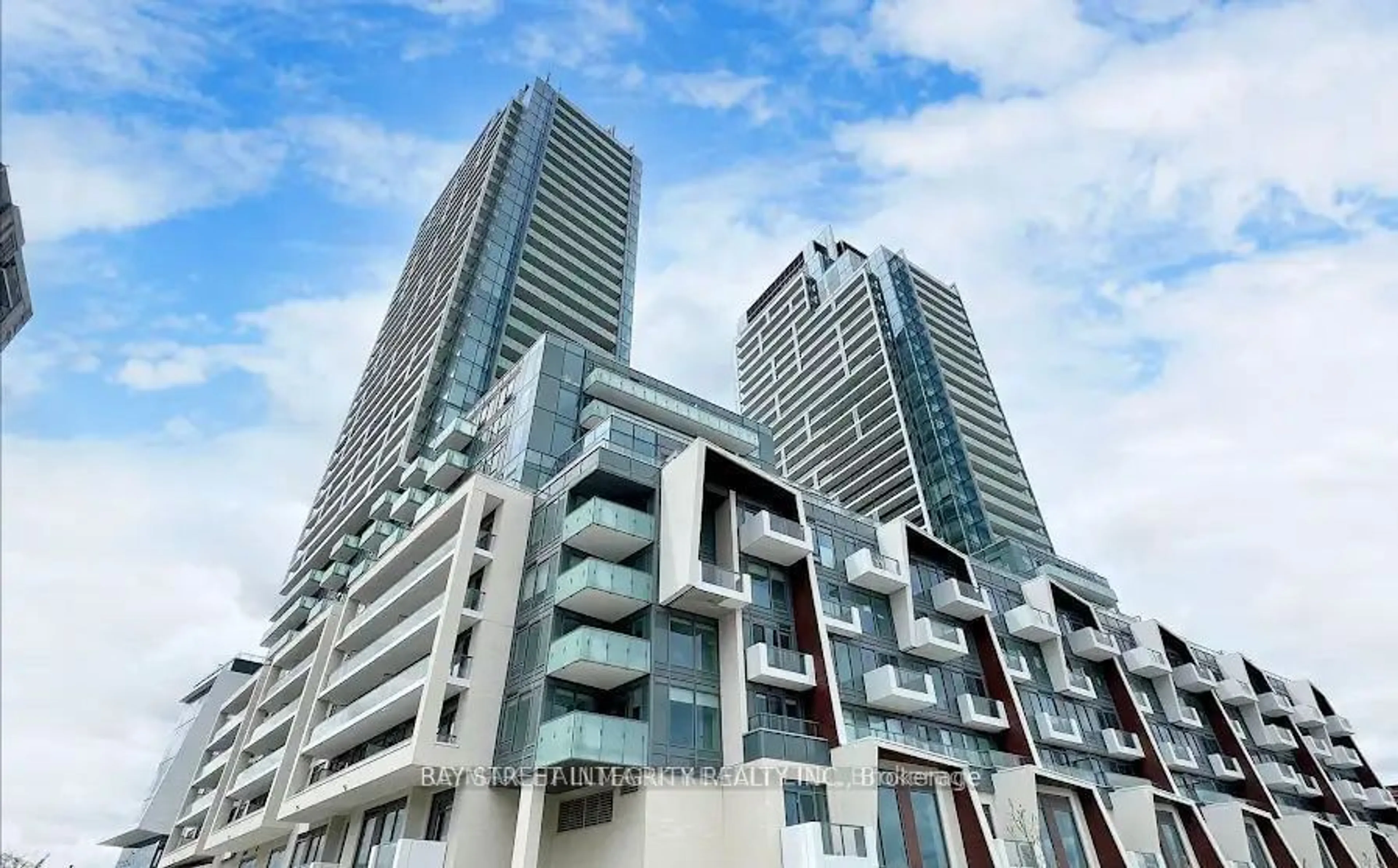 A pic from exterior of the house or condo, the view of city buildings for 7 Golden Lion Hts #1502, Toronto Ontario M2M 0C1