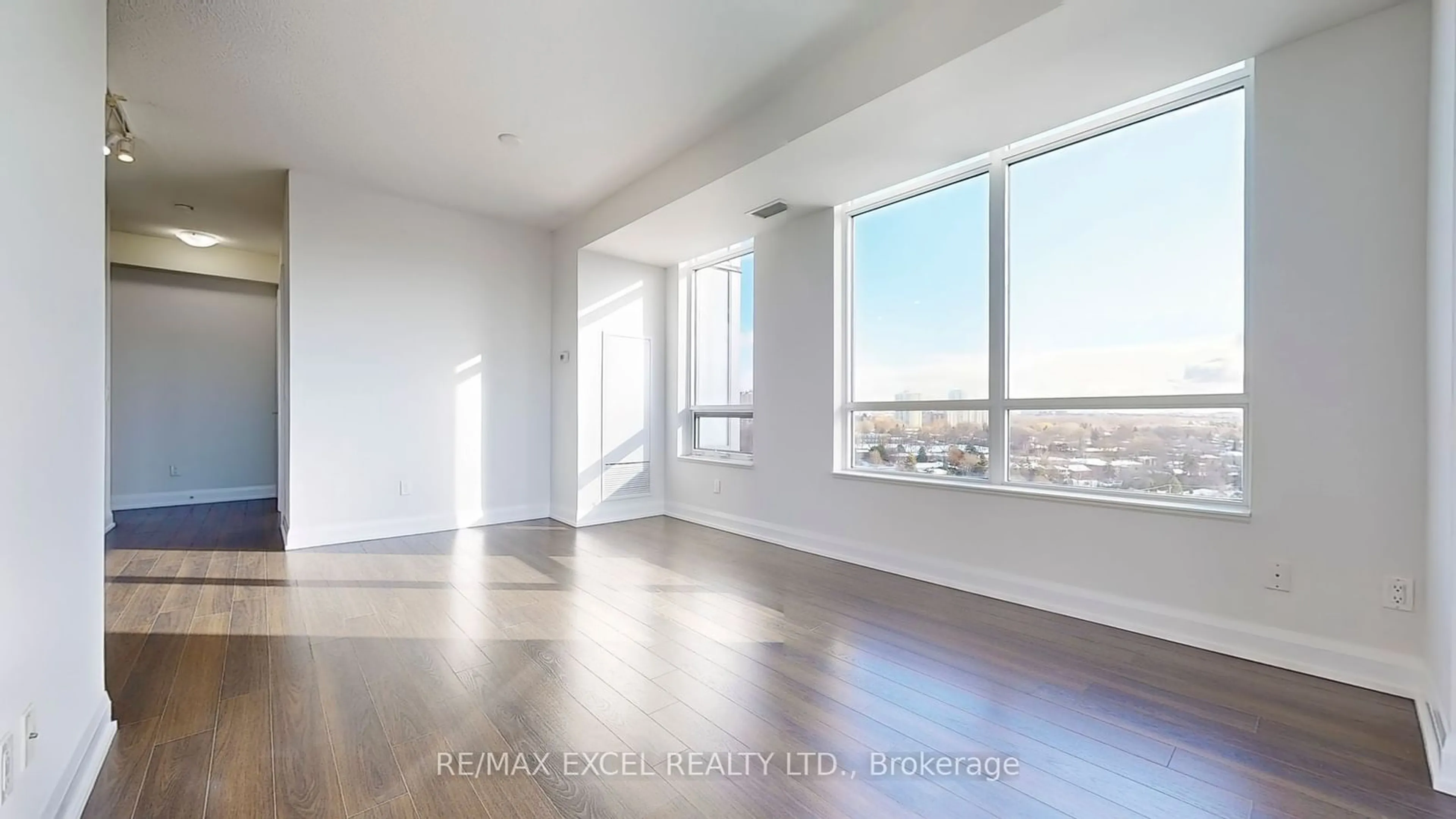 A pic of a room, wood floors for 18 Graydon Hall Dr #1911, Toronto Ontario M3A 0A4