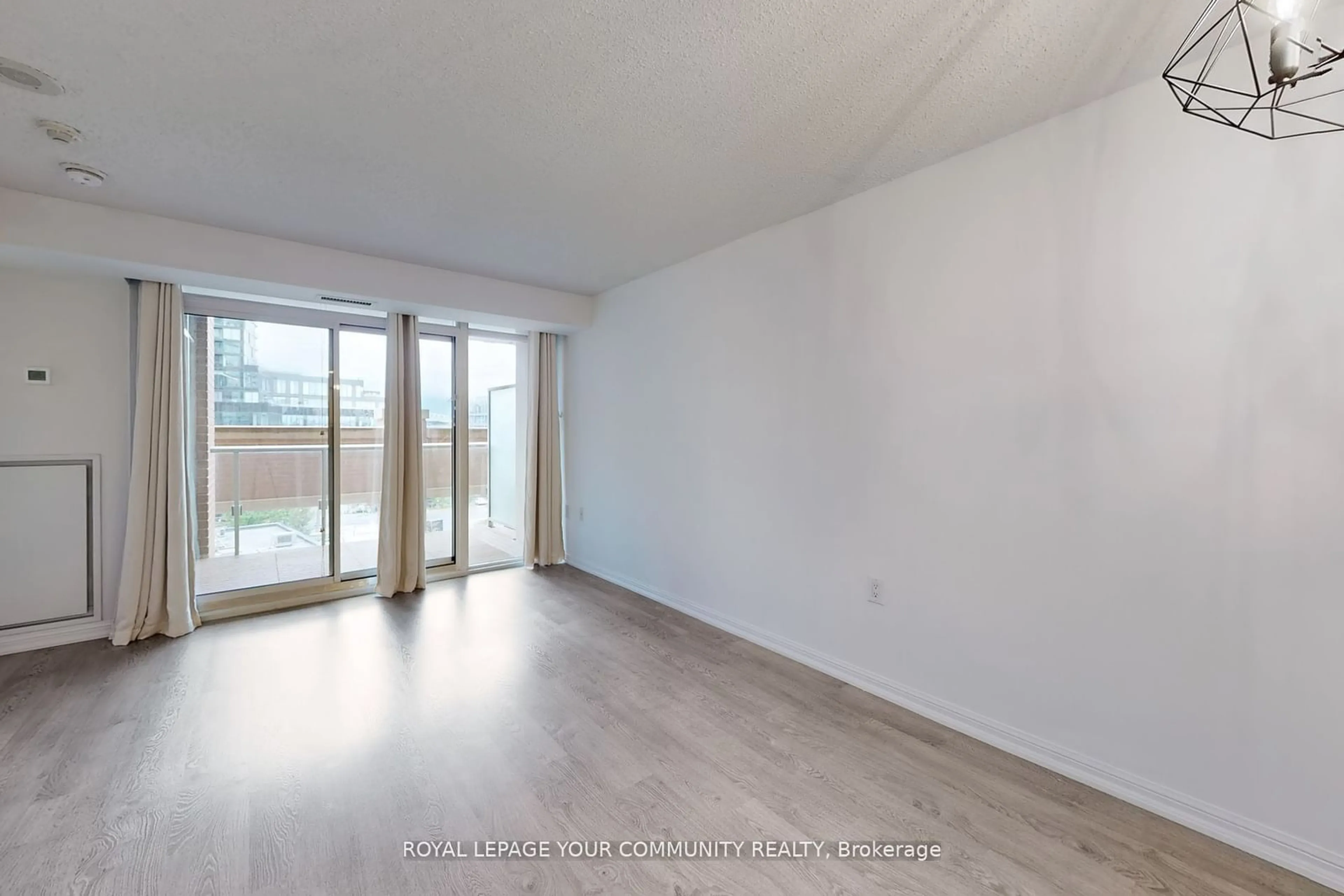 A pic of a room, not visible floor for 125 Western Battery Rd #608, Toronto Ontario M6K 3R8