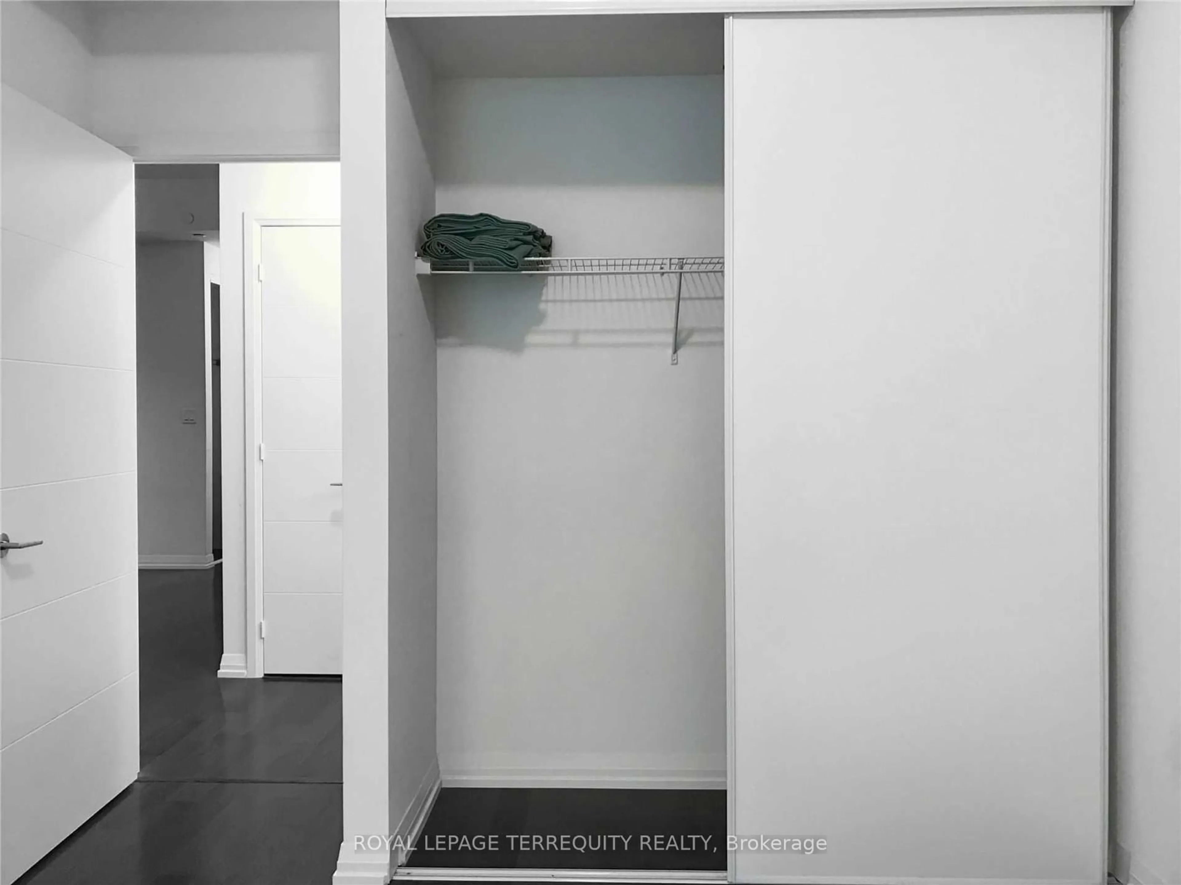 A pic of a room, not visible floor for 460 Adelaide St #801, Toronto Ontario M5A 0E7