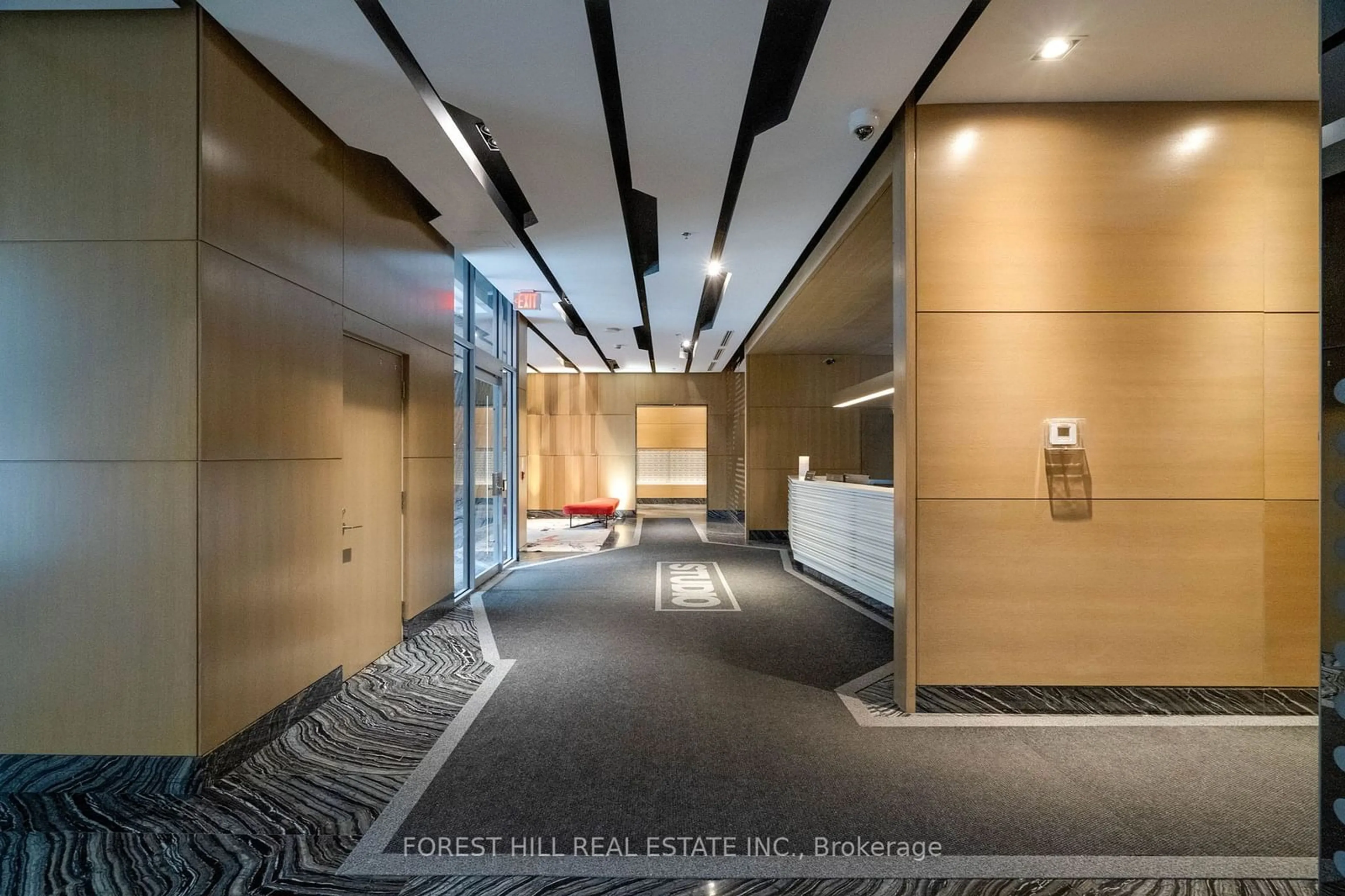 Indoor lobby, cement floor for 199 Richmond St #318, Toronto Ontario M5V 0H4