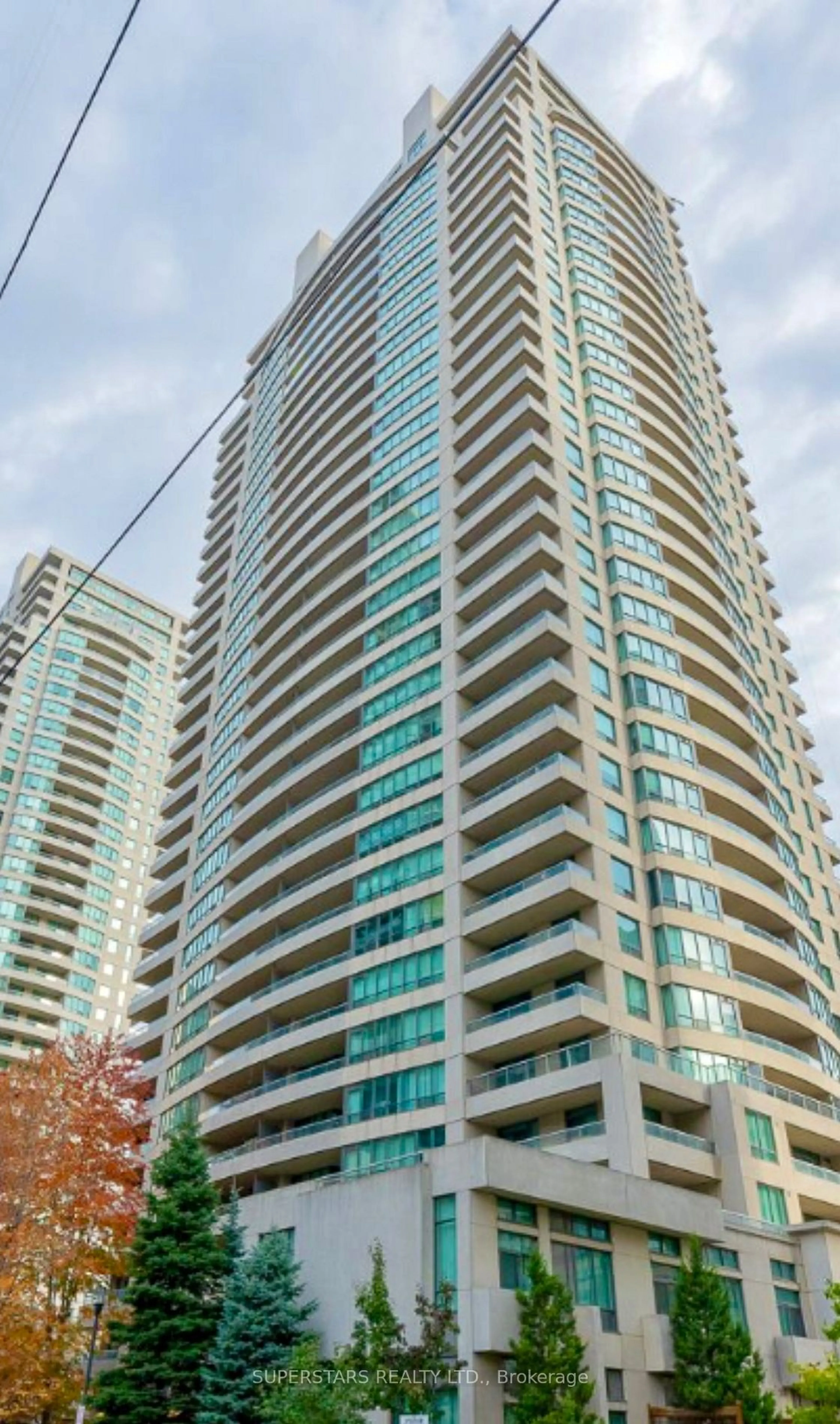 A pic from exterior of the house or condo, the front or back of building for 18 Spring Garden Ave #3808, Toronto Ontario M2N 7M2