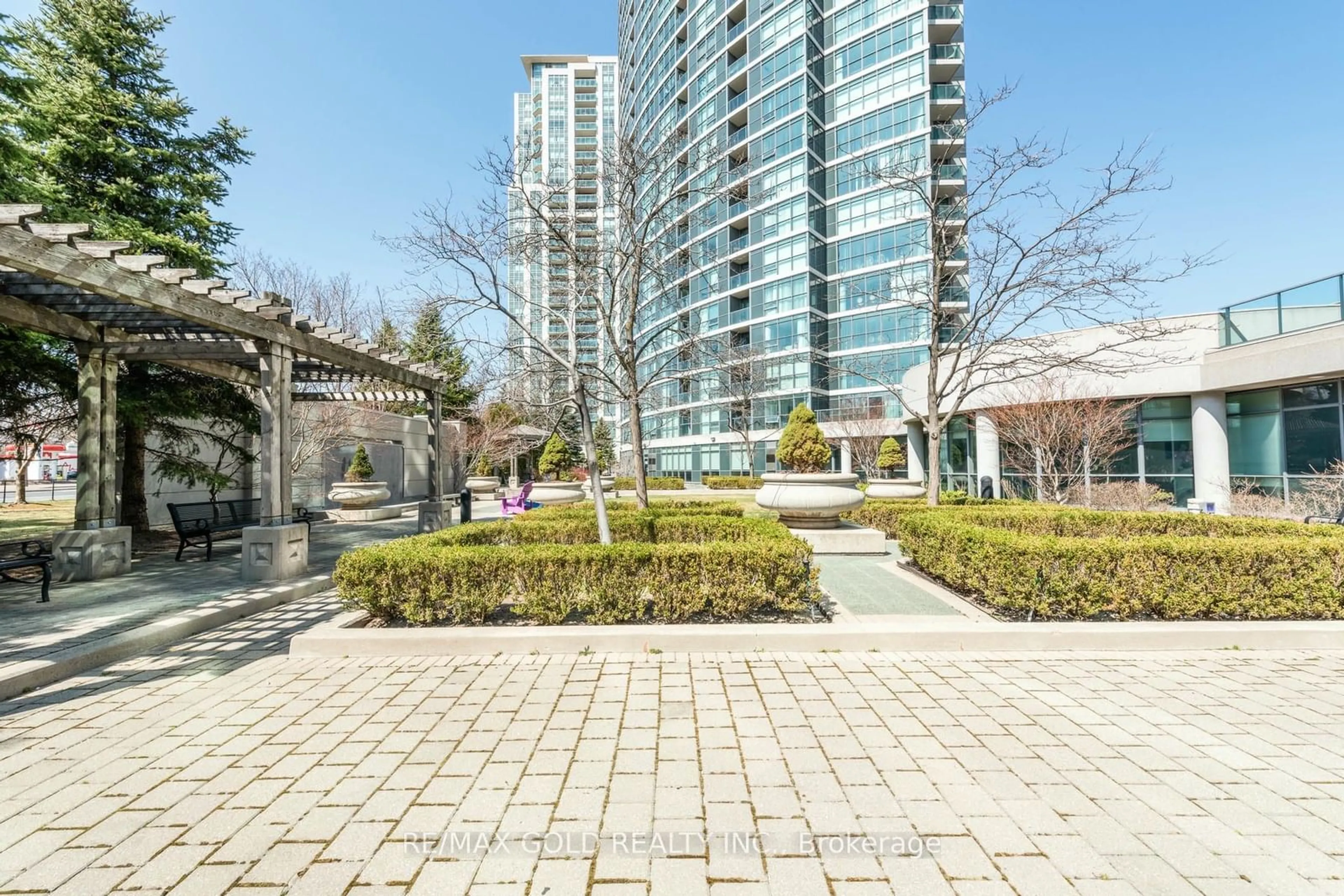 A pic from exterior of the house or condo, the front or back of building for 30 Harrison Garden Blvd #2310, Toronto Ontario M2N 7A9