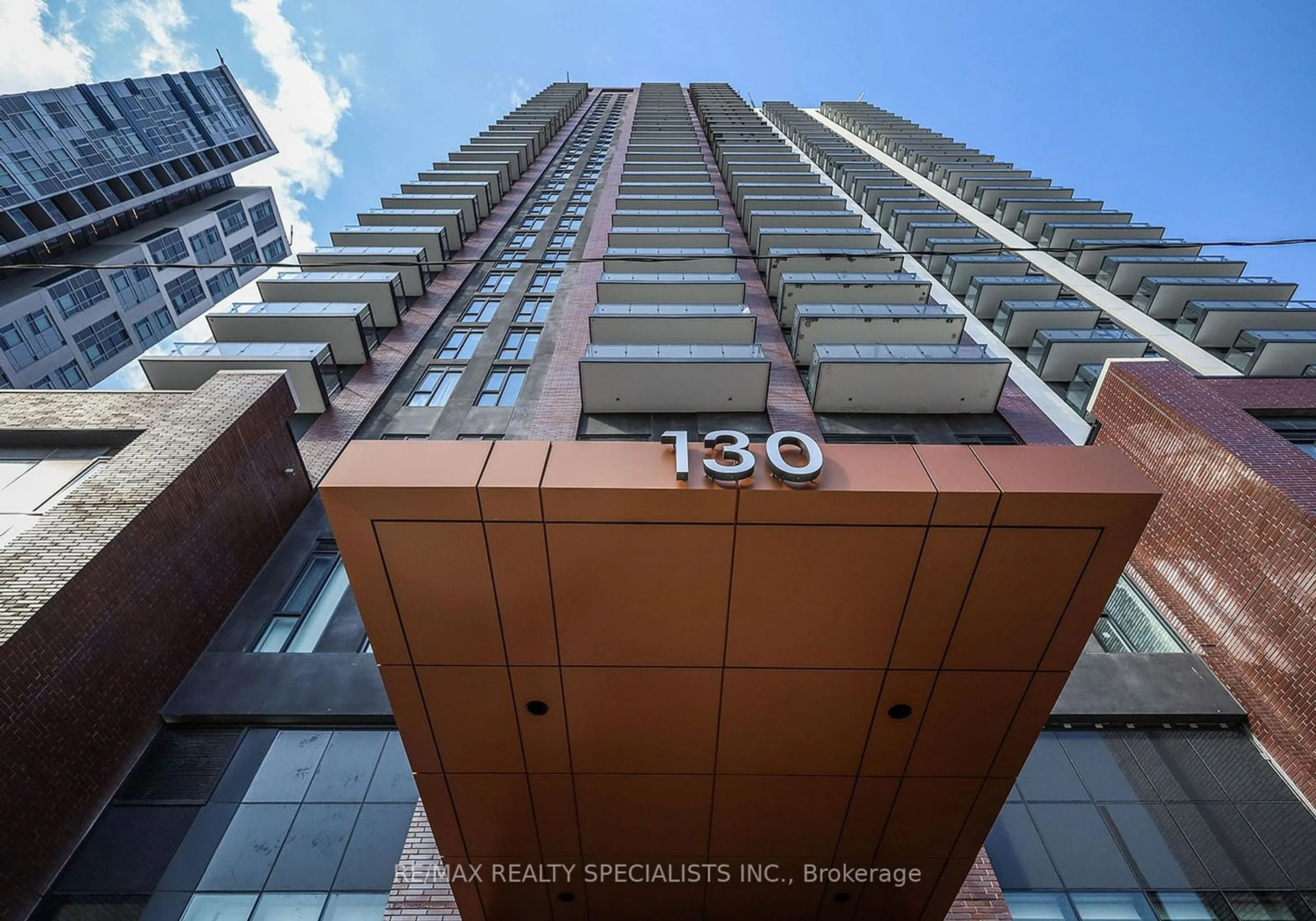 A pic from exterior of the house or condo, the front or back of building for 130 River St #1306, Toronto Ontario M5A 0R8