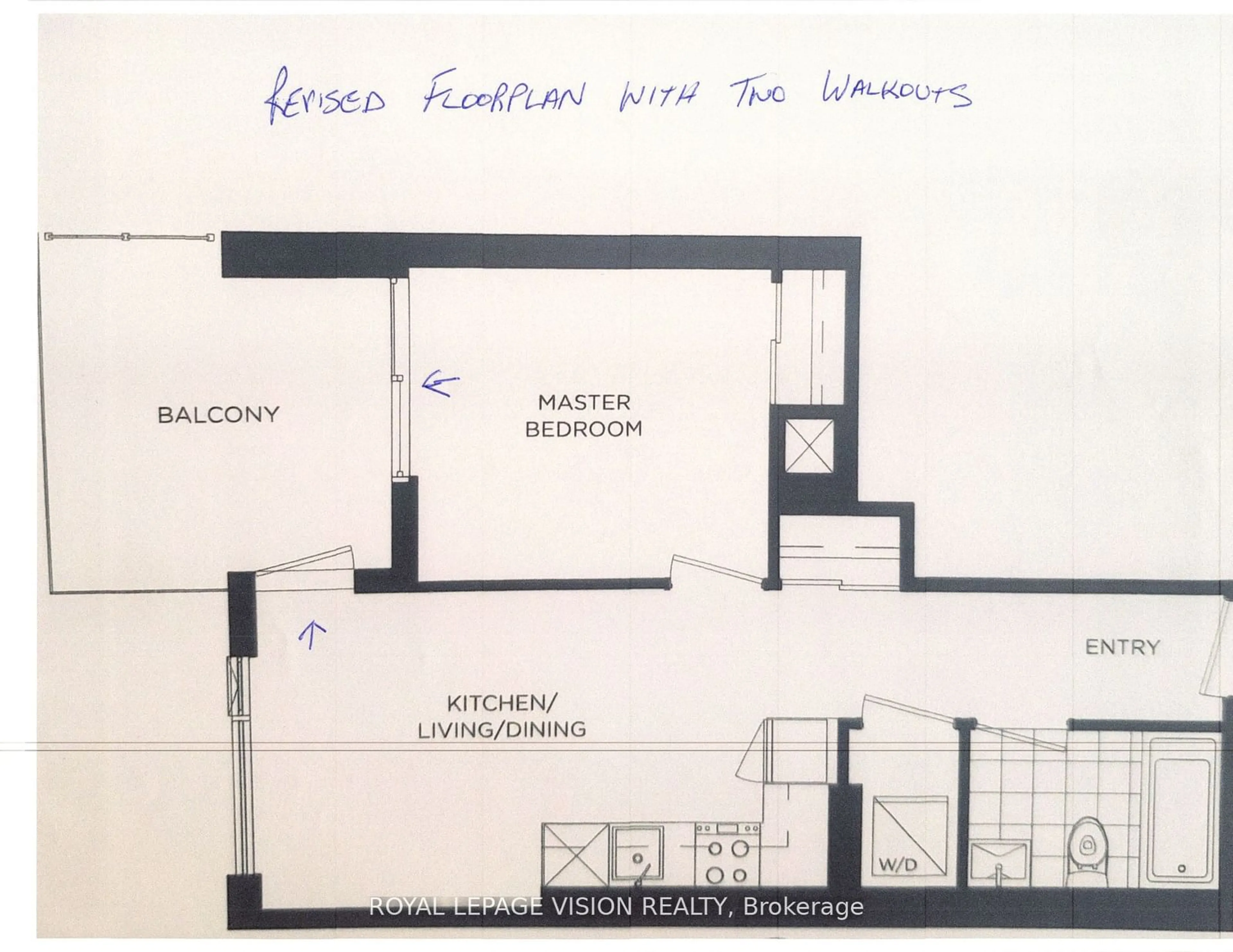 Floor plan for 50 O'Neill Rd #1509, Toronto Ontario M3C 0R2