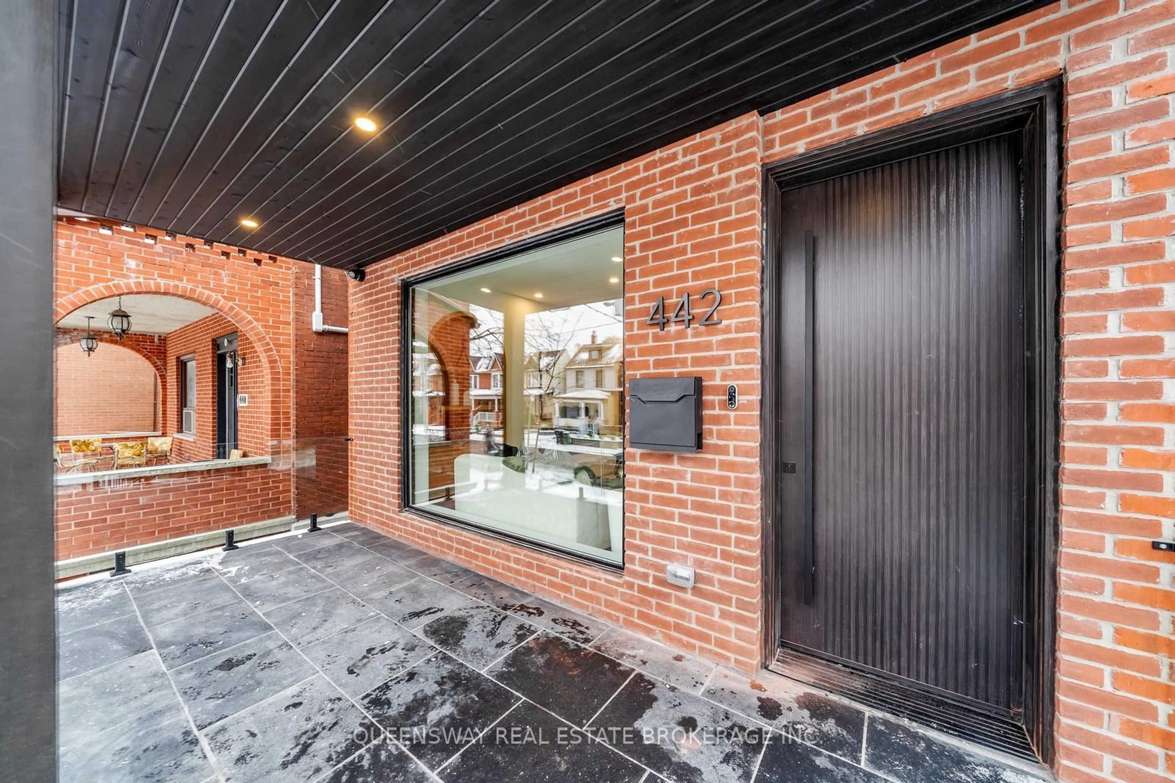 Indoor foyer, ceramic floors for 442 Brock Ave, Toronto Ontario M6H 3N3