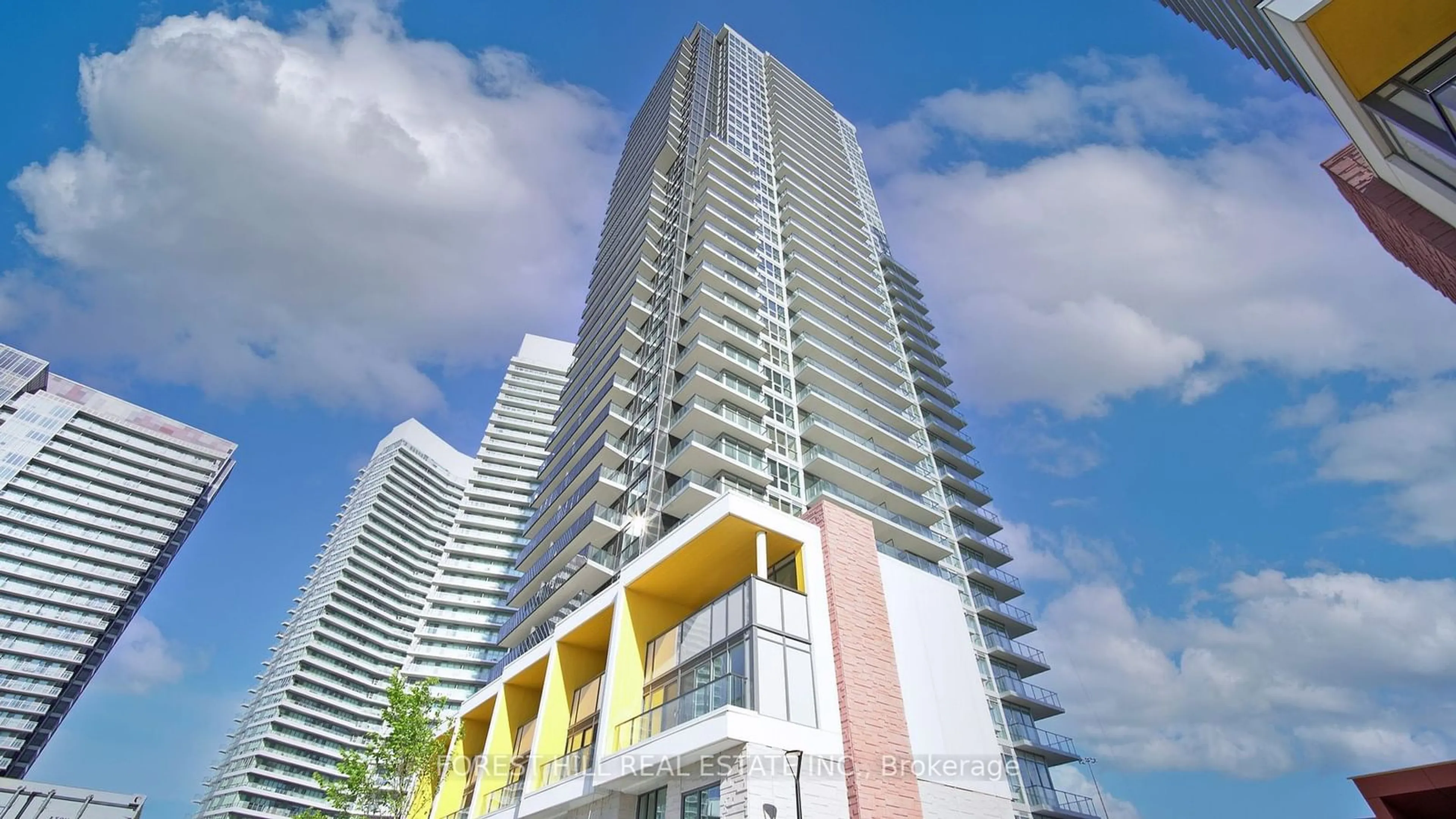 A pic from exterior of the house or condo, the front or back of building for 95 Mcmahon Dr #3901, Toronto Ontario M2K 0H2