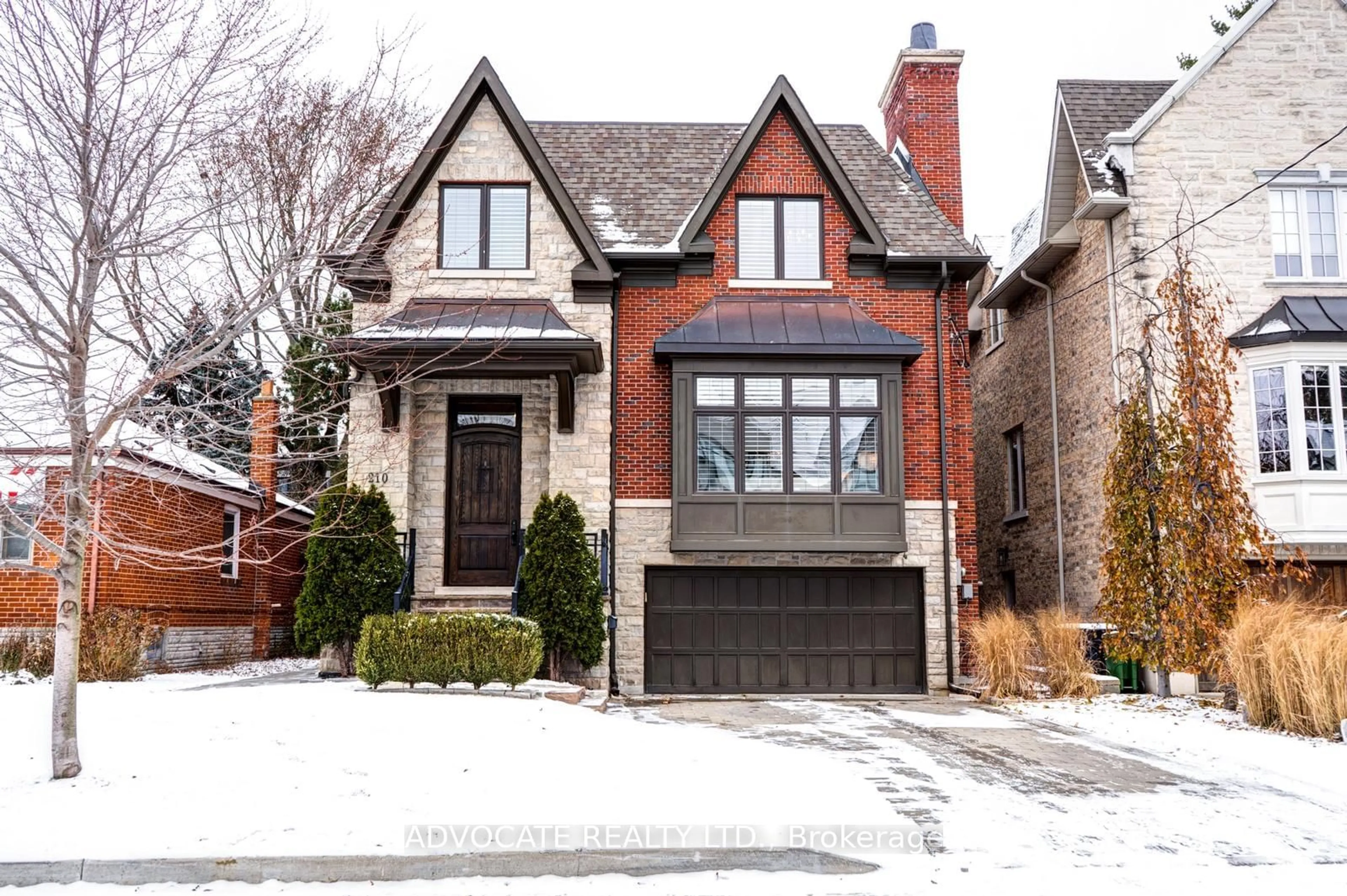 Home with brick exterior material, street for 210 Burndale Ave, Toronto Ontario M2N 1T3