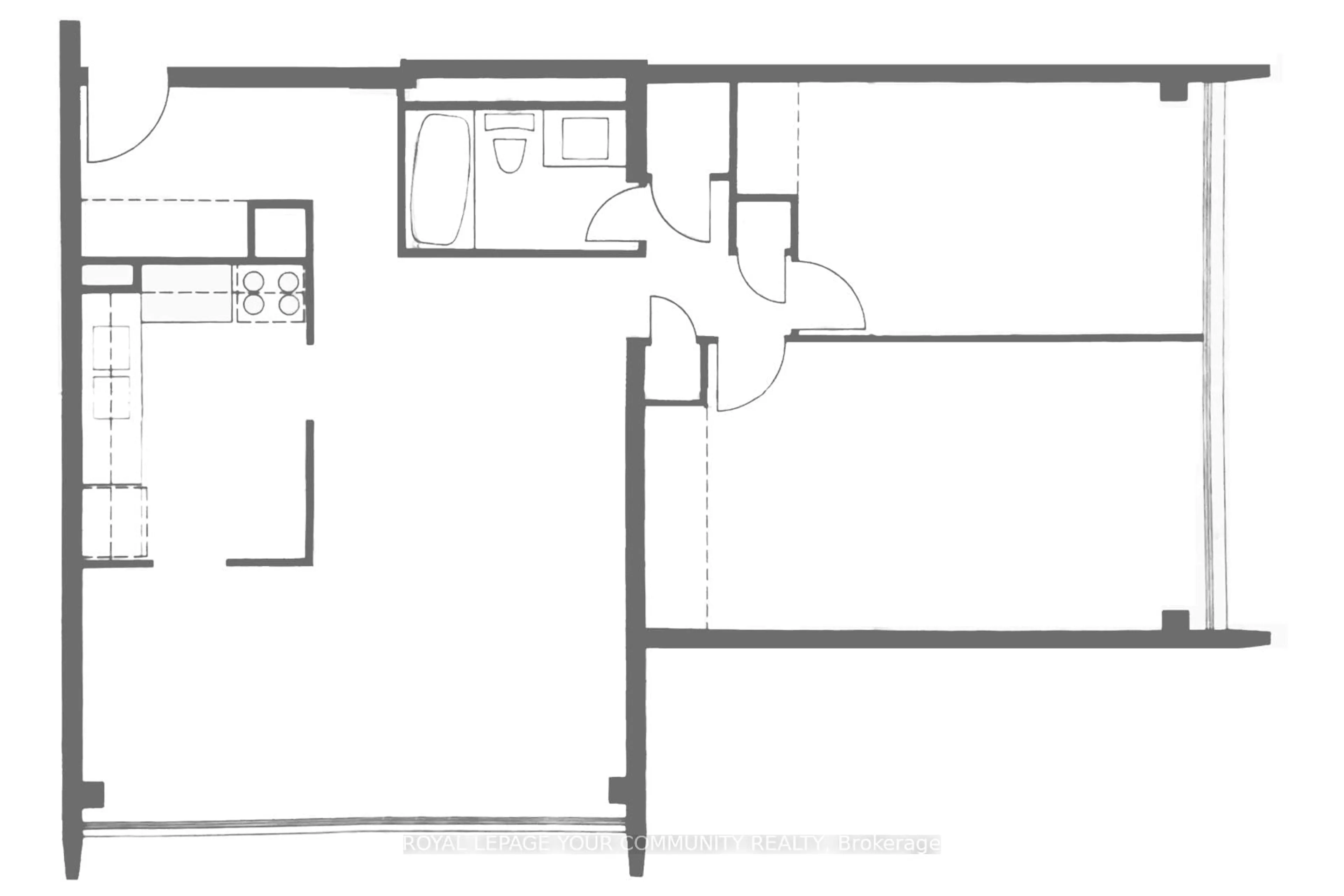 Floor plan for 735 Don Mills Rd #PH07, Toronto Ontario M3C 1T1