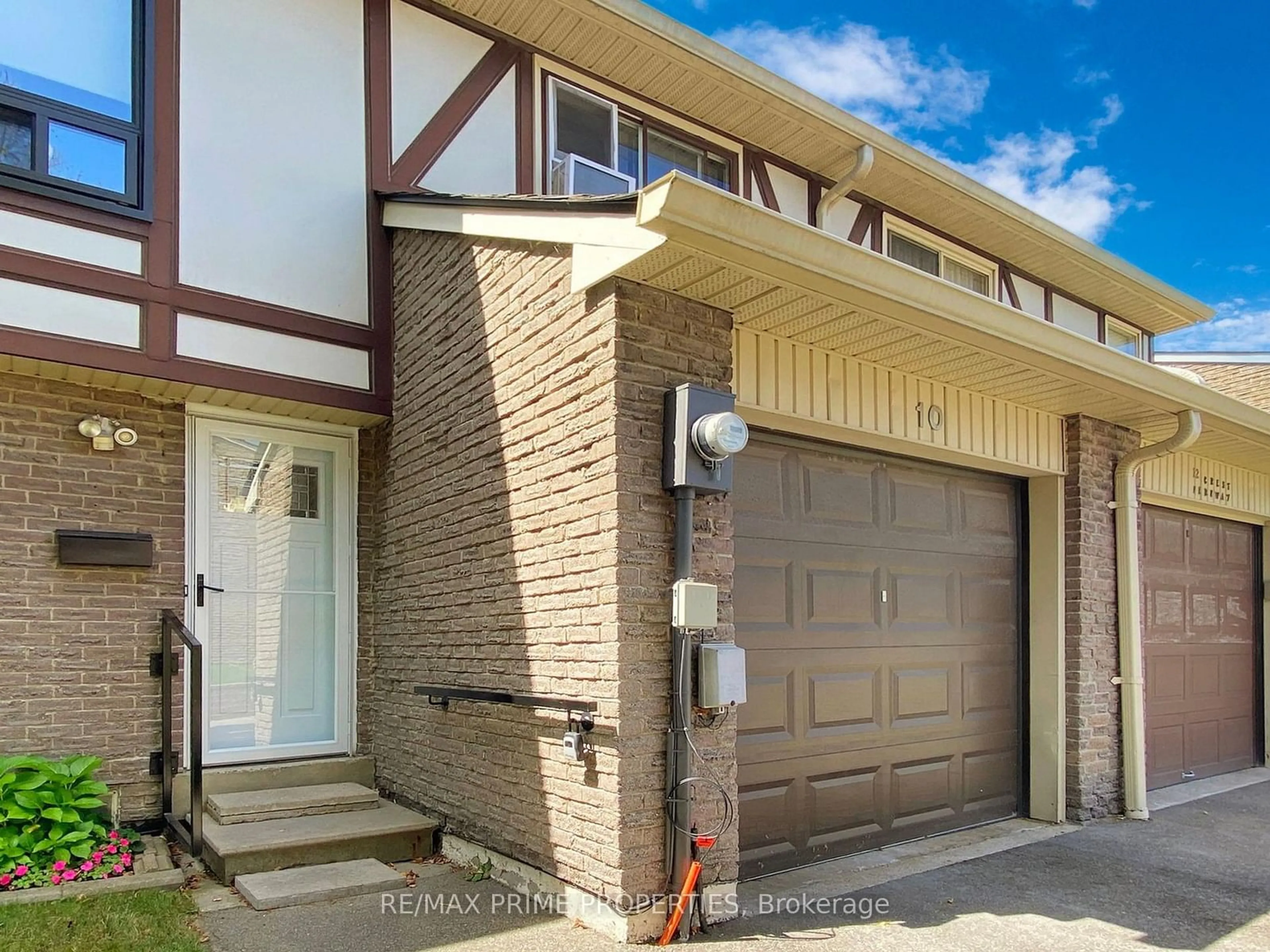 Home with brick exterior material, street for 10 Crest Fern Way, Toronto Ontario M2J 4R7