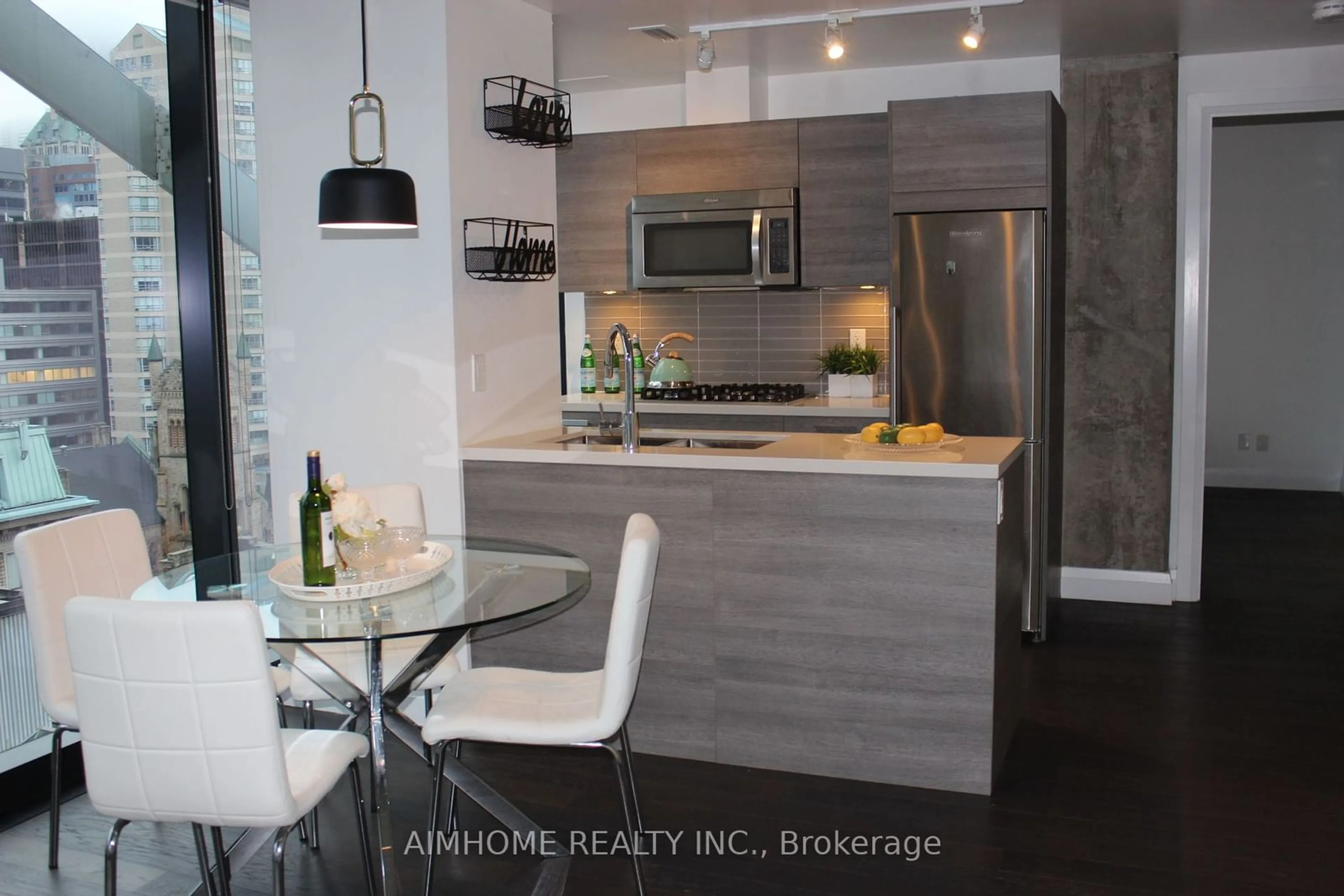 Contemporary kitchen, unknown for 224 King St #1003, Toronto Ontario M5H 0A6