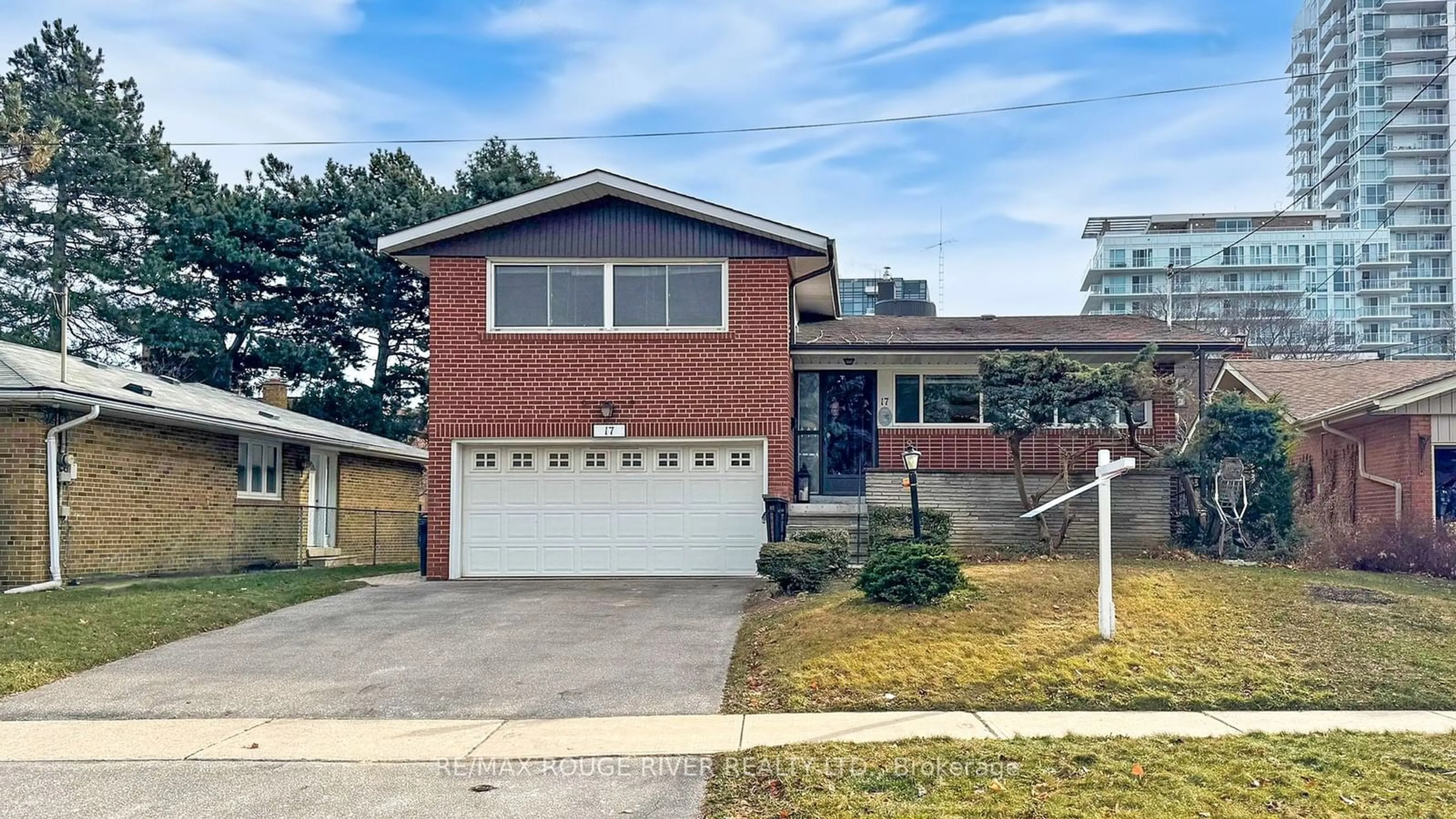 Home with brick exterior material, street for 17 Clayland Dr, Toronto Ontario M3A 2A6