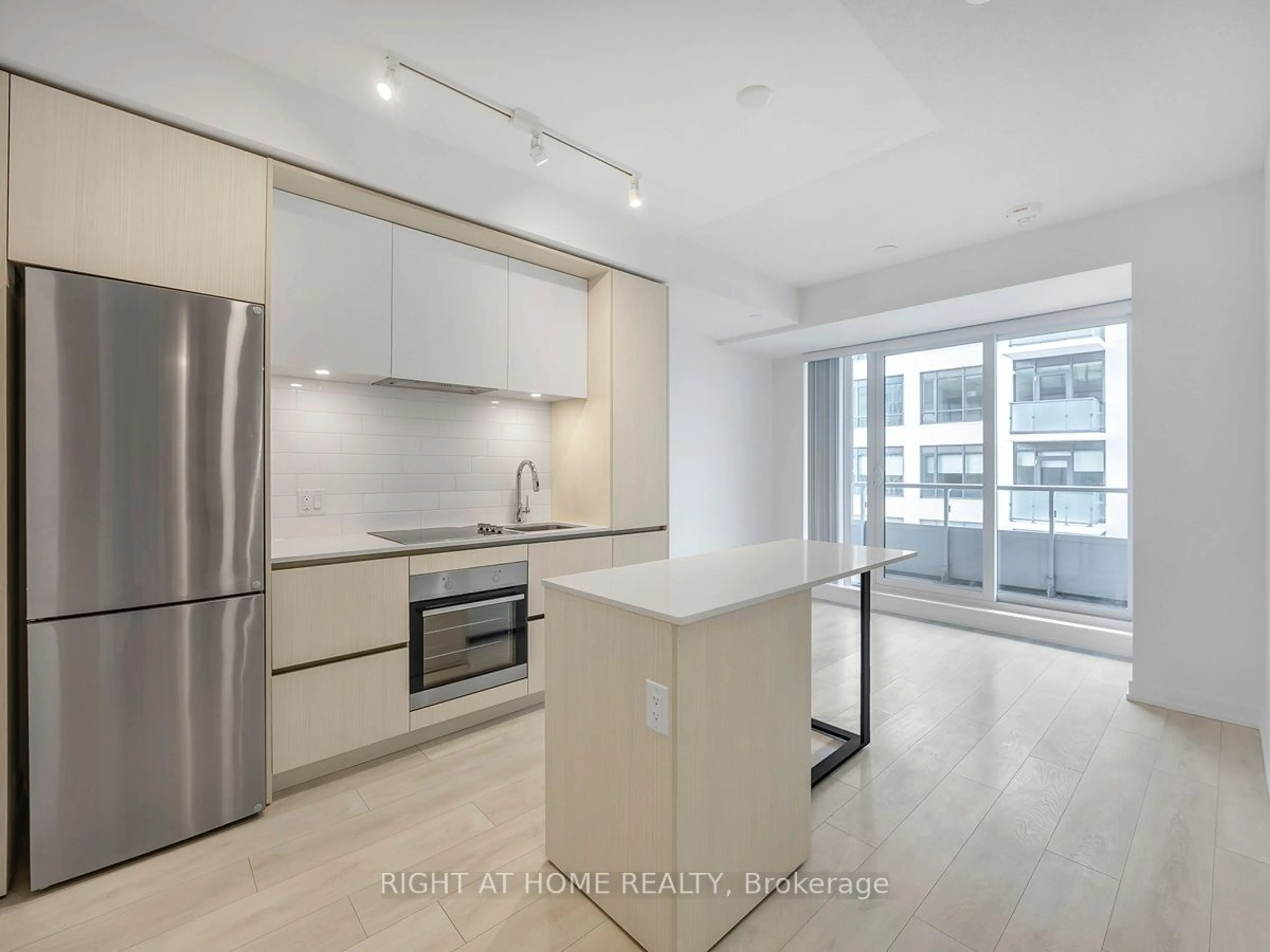 Open concept kitchen, unknown for 225 Sumach St #1310, Toronto Ontario M5A 0P8