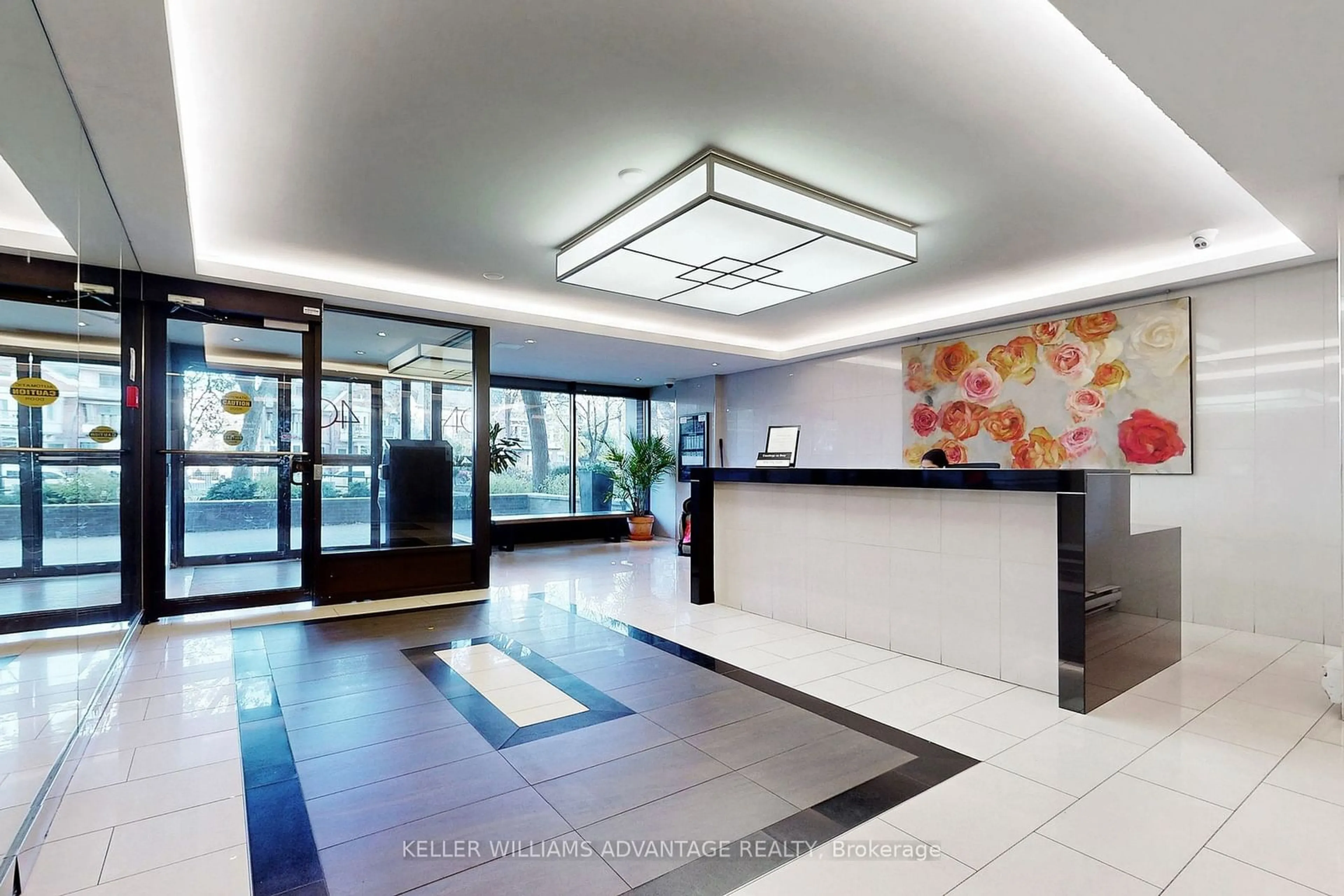 Lobby for 40 Homewood Ave #1608, Toronto Ontario M4Y 2K2