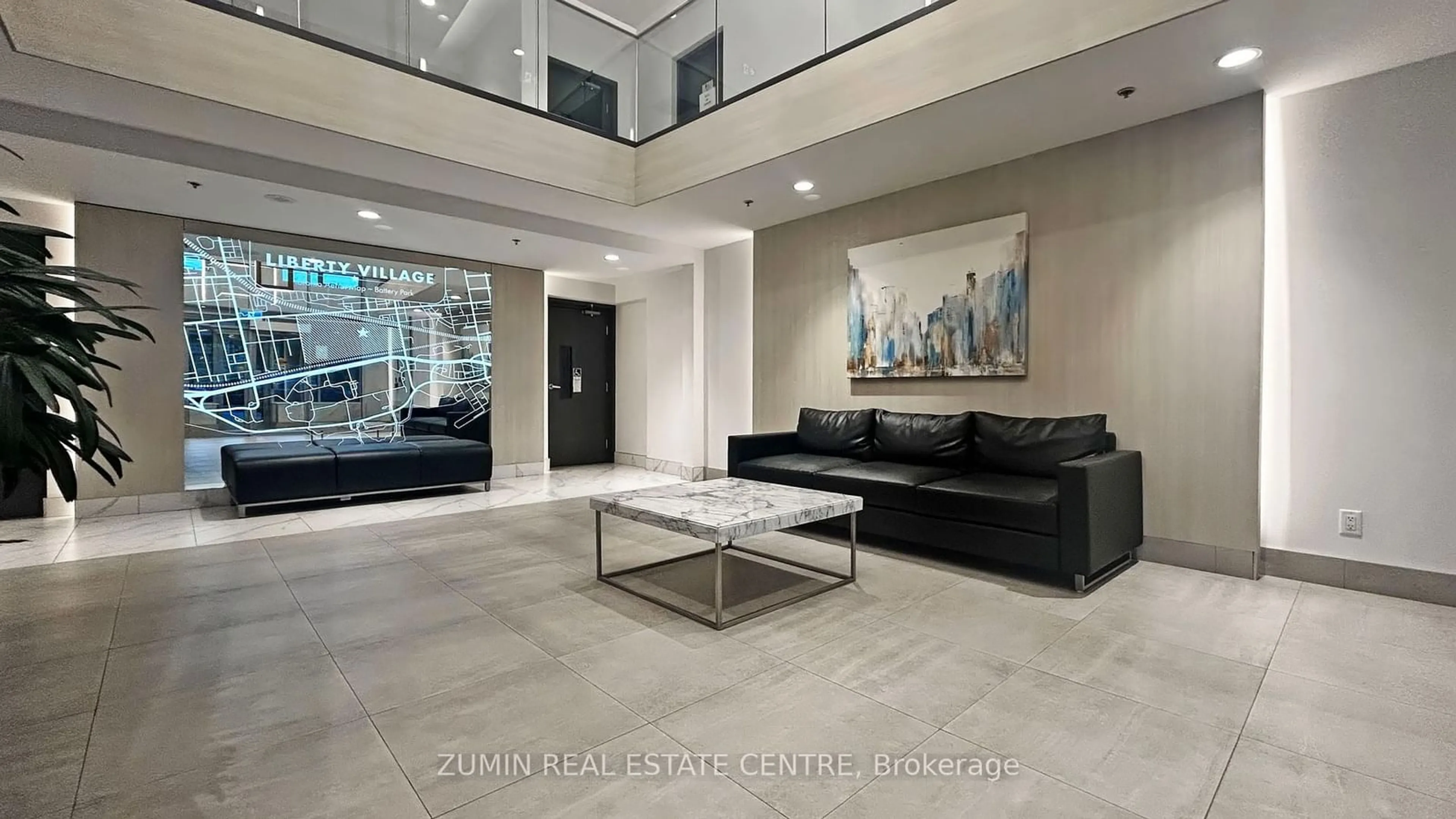 Indoor foyer for 50 Lynn Williams St #411, Toronto Ontario M6K 3R9