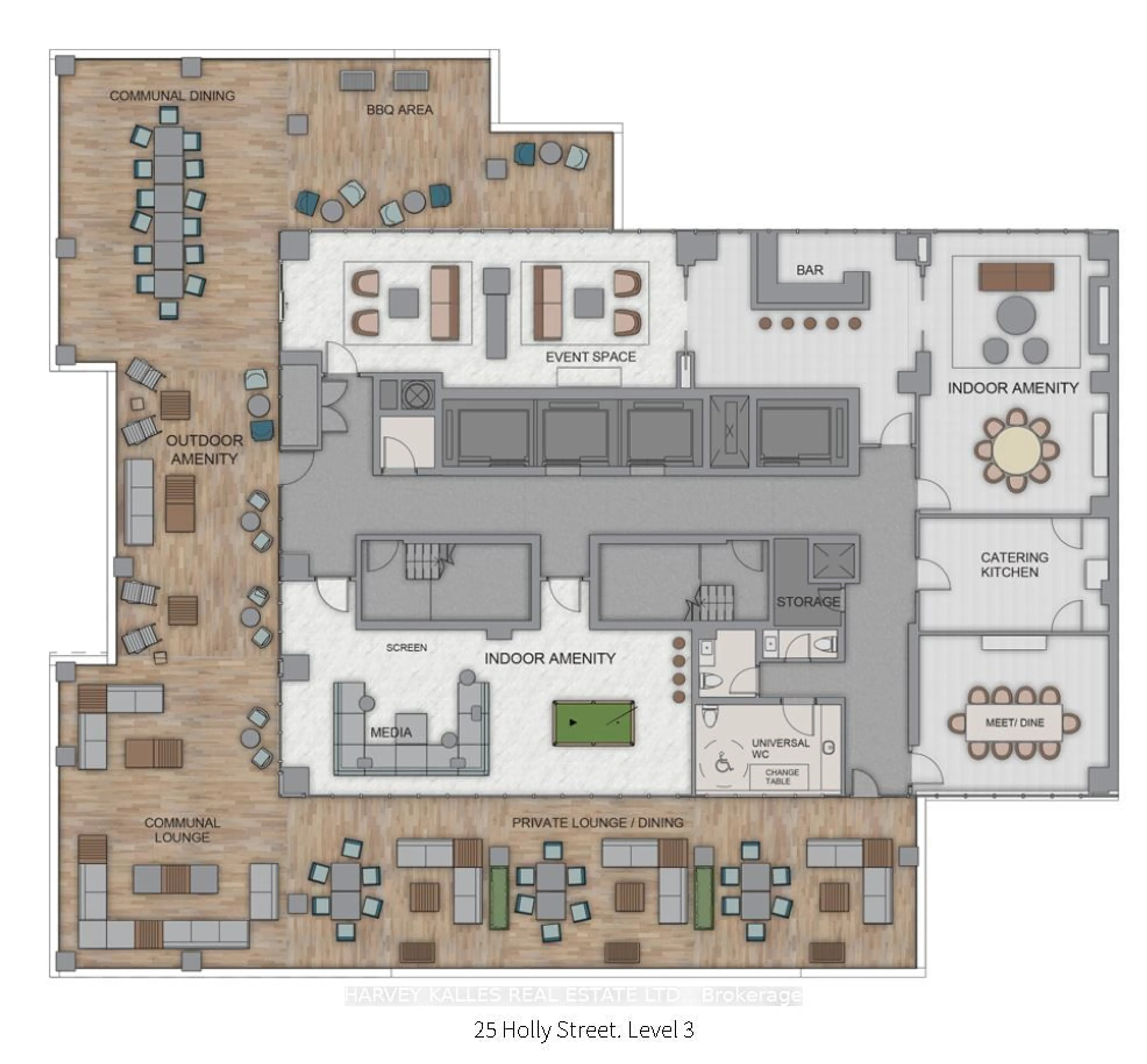 Floor plan for 25 Holly St #TH109, Toronto Ontario M4S 0E3