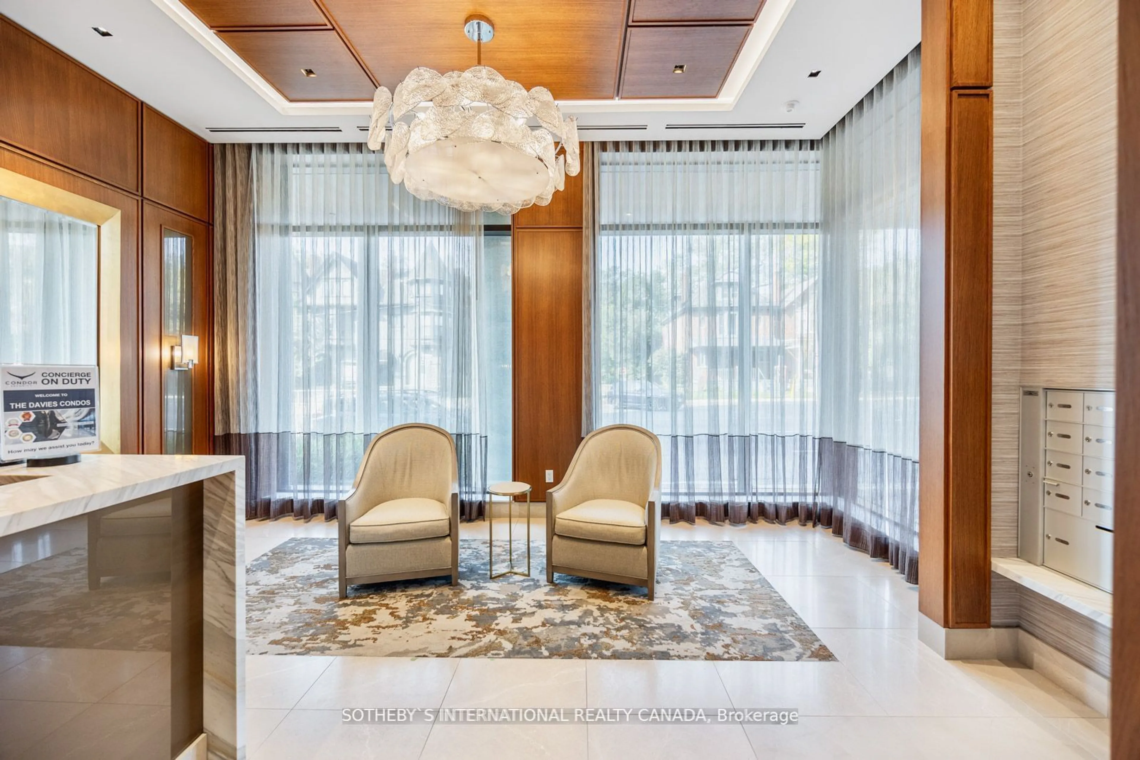 Lobby for 285 Avenue Rd #501, Toronto Ontario M4V 2G8