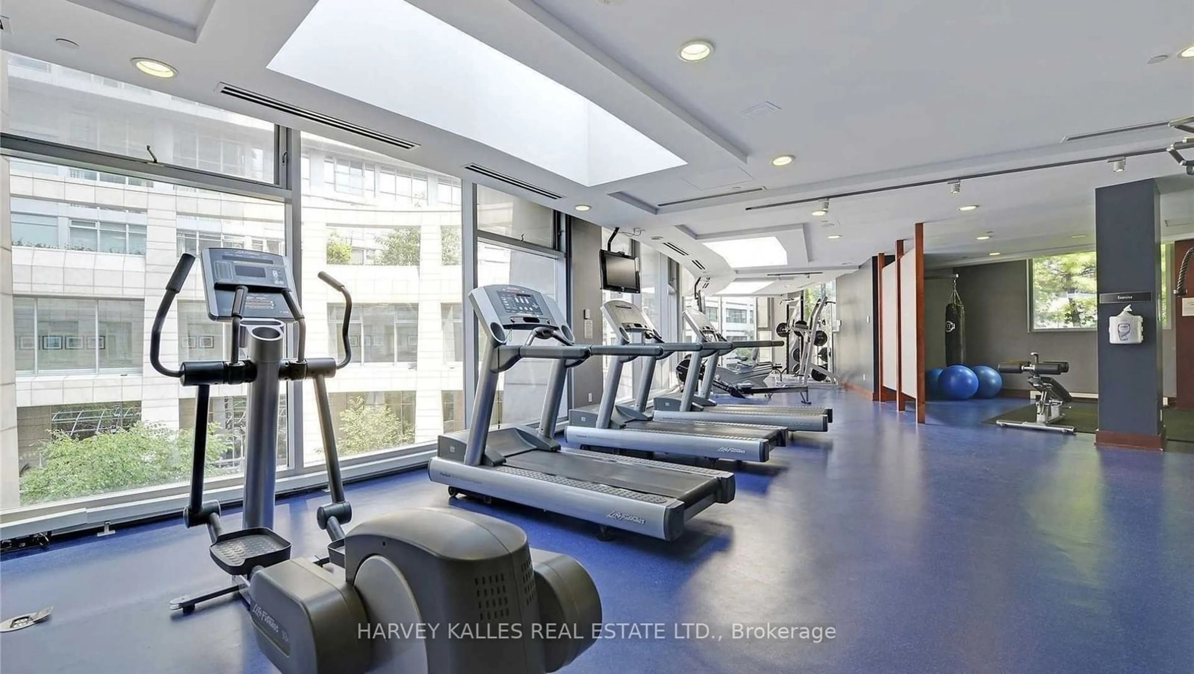 Gym or fitness room for 2181 Yonge St #2503, Toronto Ontario M4S 3H7