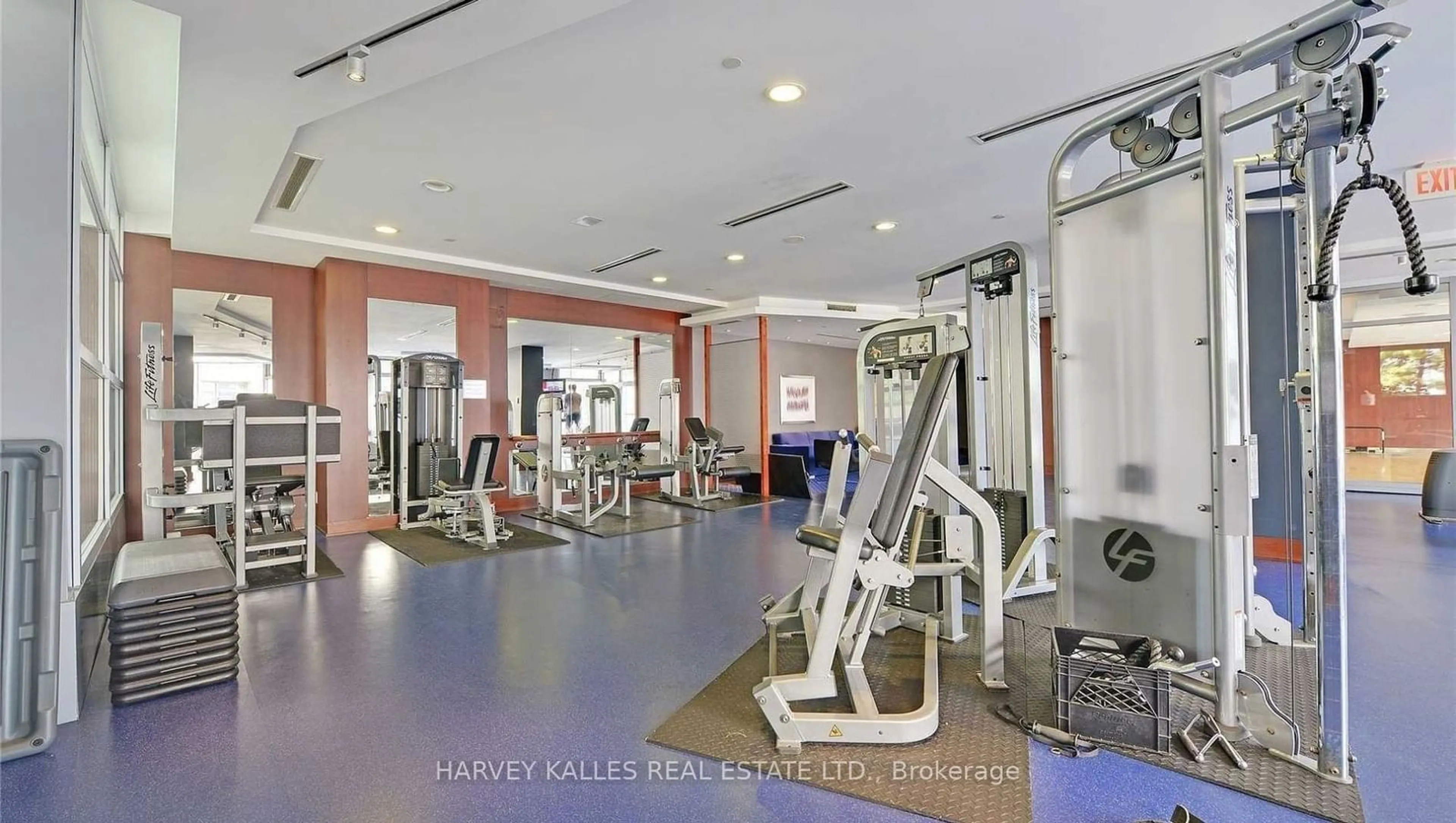 Gym or fitness room for 2181 Yonge St #2503, Toronto Ontario M4S 3H7