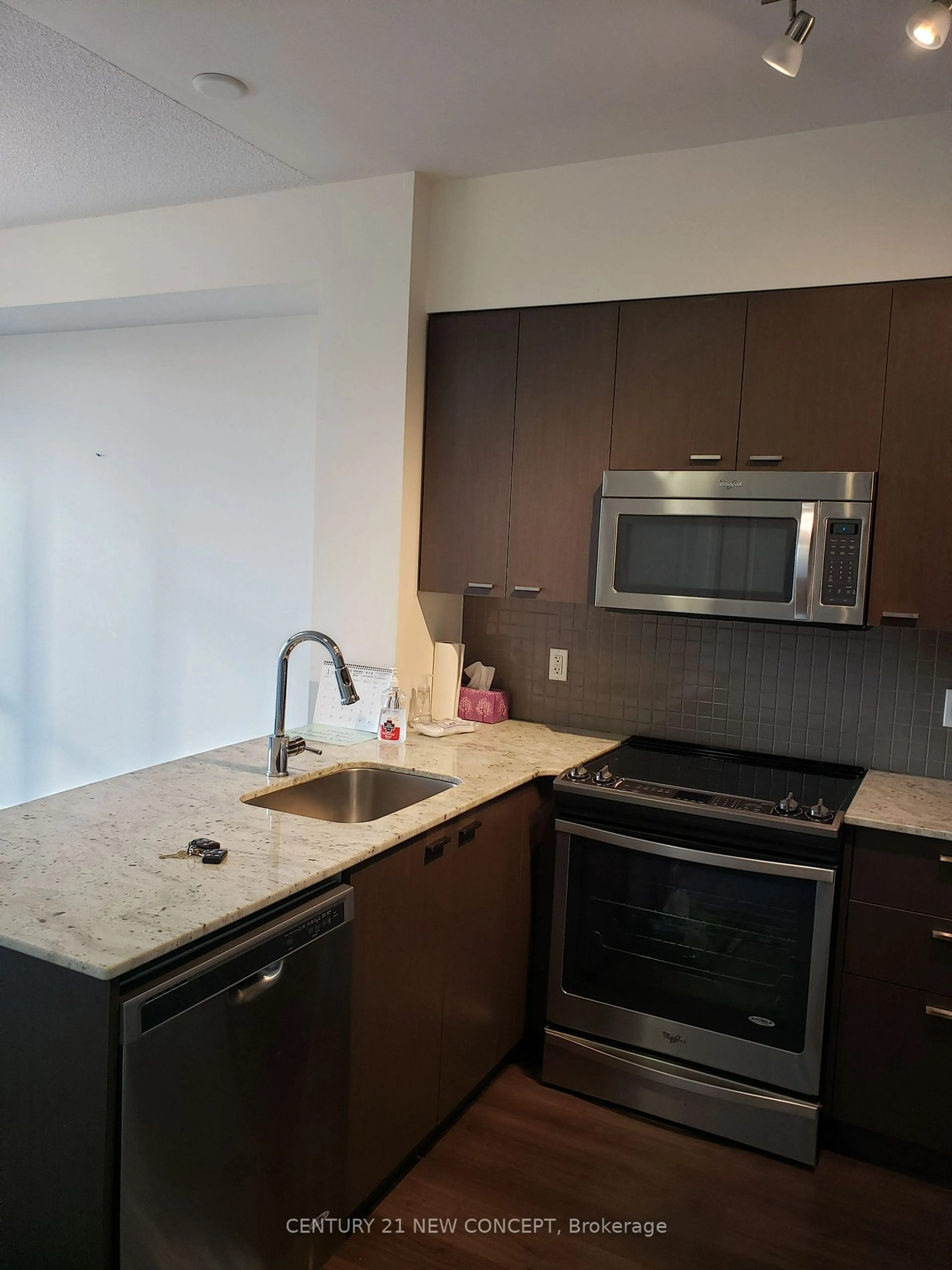 Standard kitchen, unknown for 88 Sheppard Ave #2106, Toronto Ontario M2N 6Y2