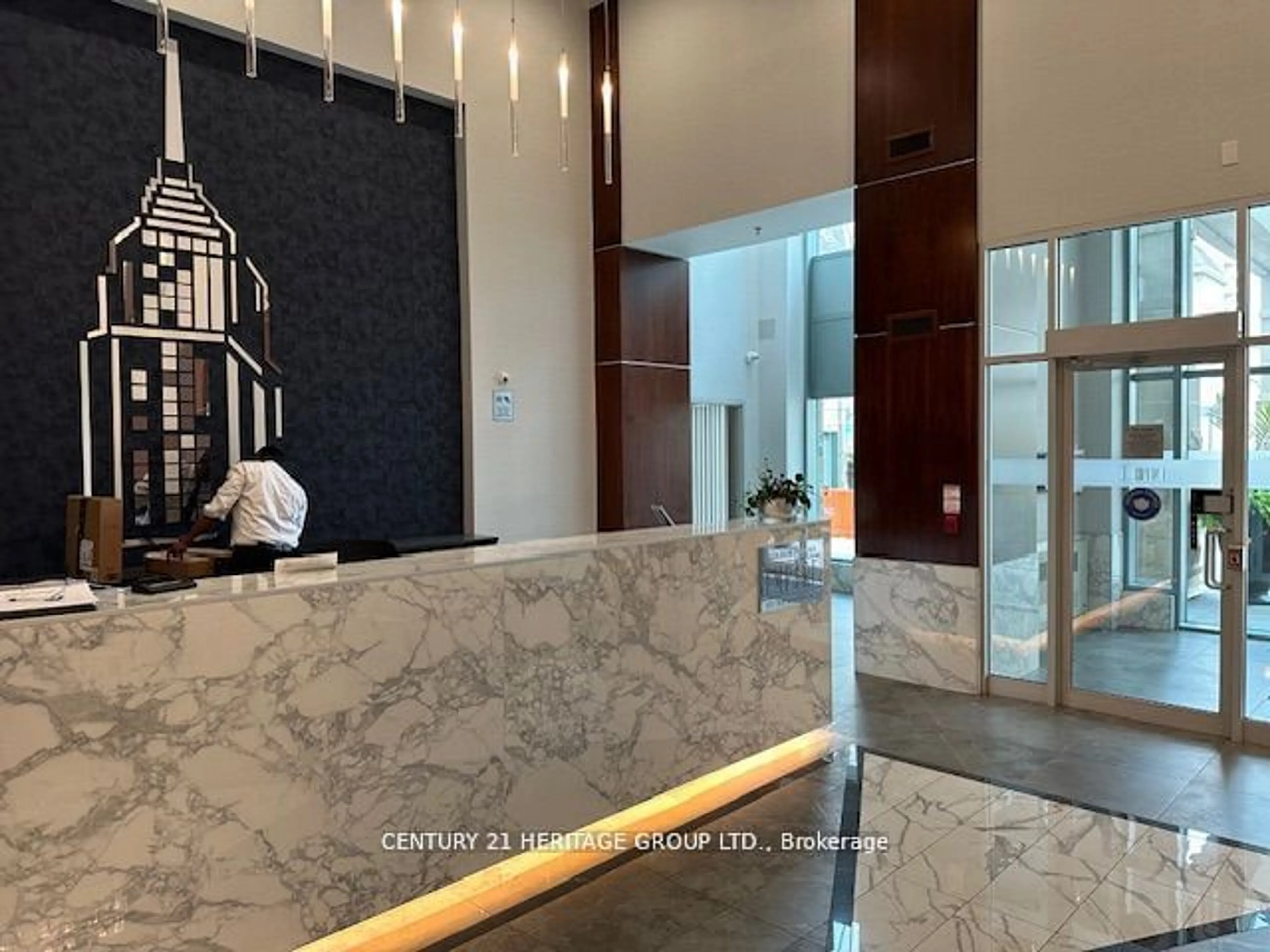 Lobby for 17 Barberry Pl #1802, Toronto Ontario M2K 3E2