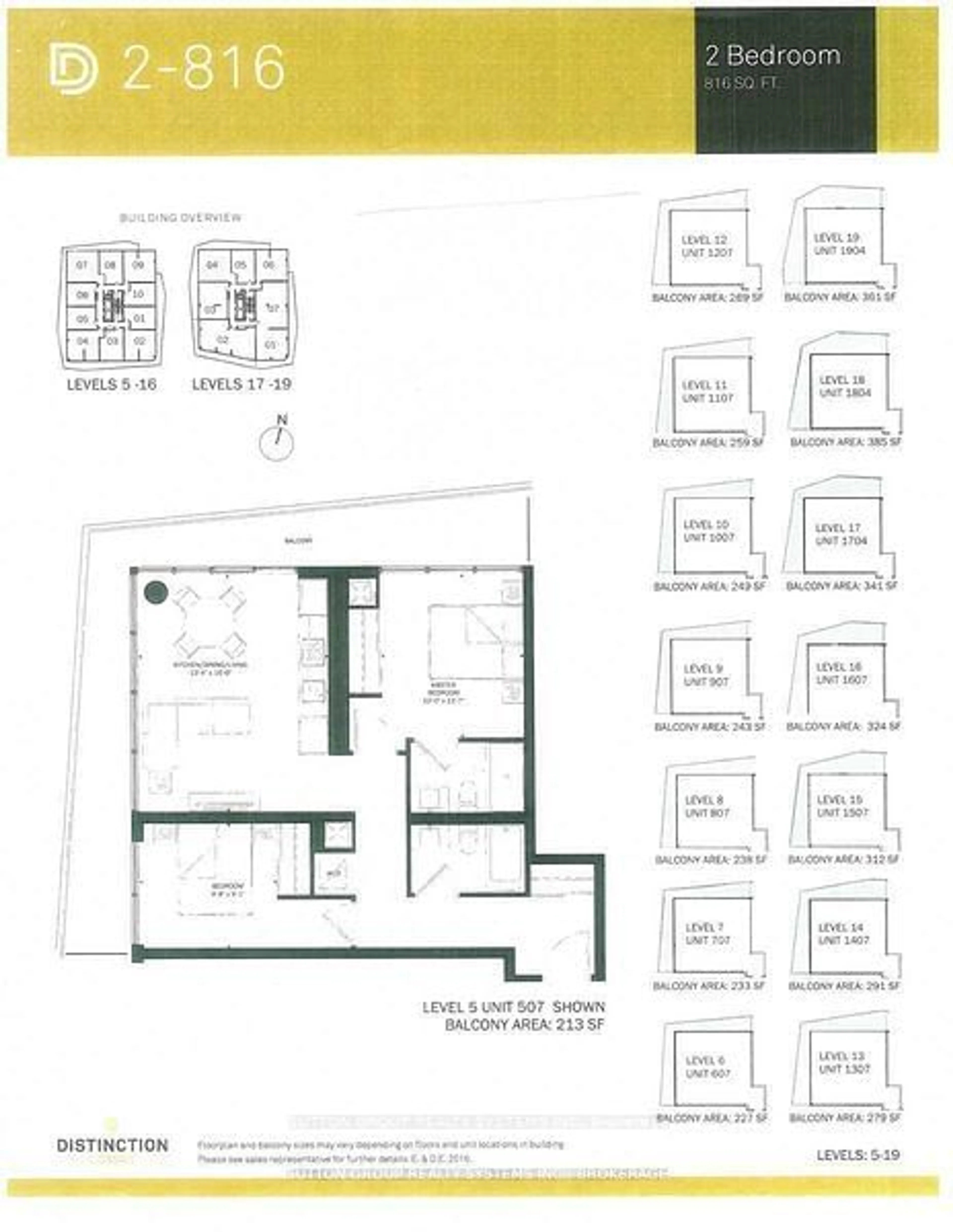 Floor plan for 11 Lillian St #807, Toronto Ontario M4S 0C3