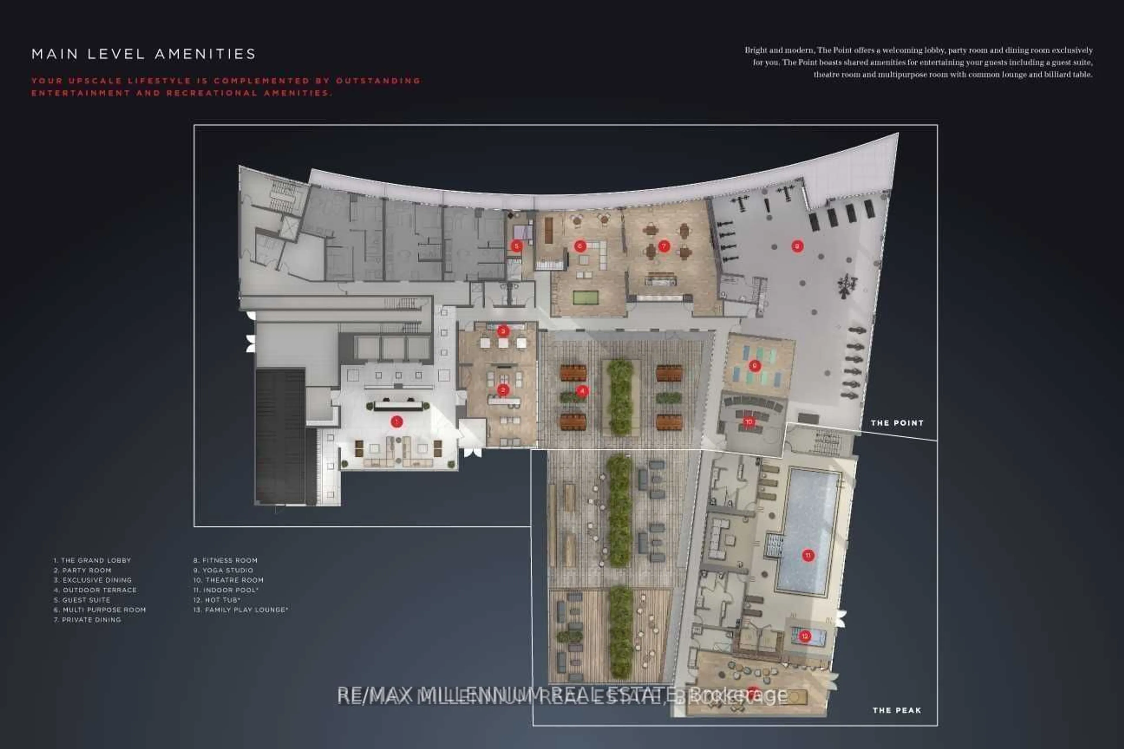 Floor plan for 36 Forest Manr #1309, Toronto Ontario M2J 1M5