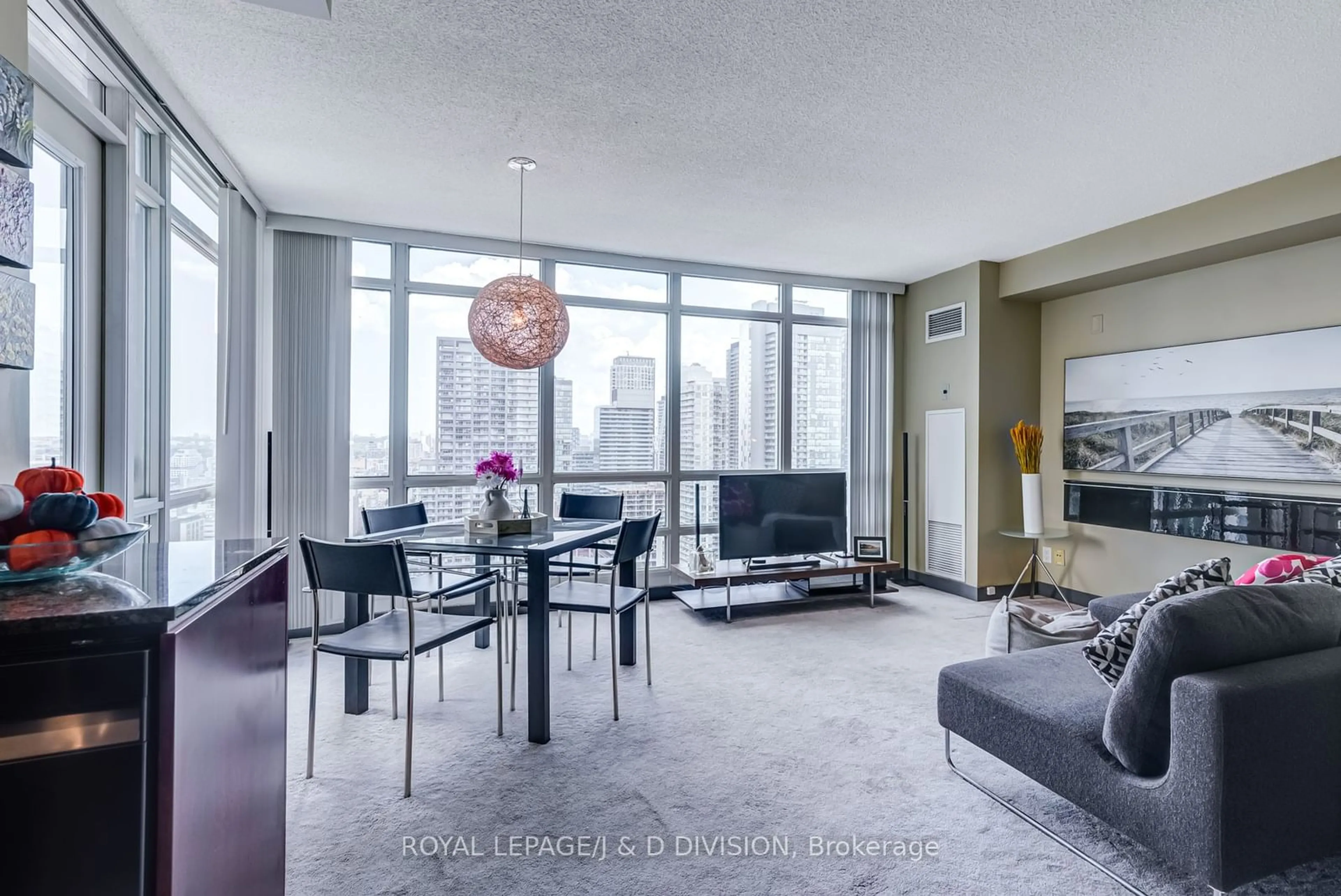 Living room with furniture, unknown for 397 Front St #3606, Toronto Ontario M5V 3S1