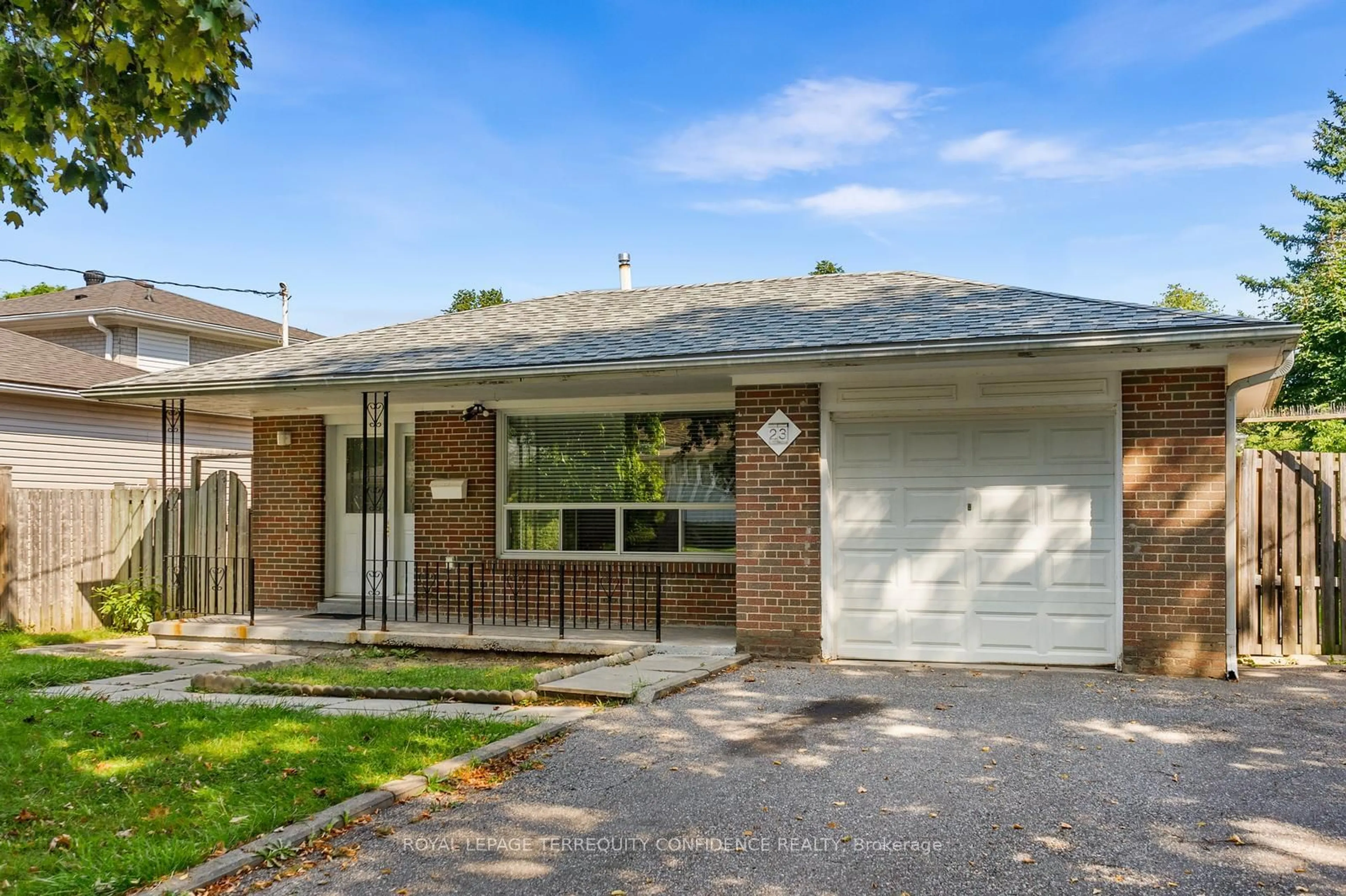 Home with brick exterior material, street for 23 Lesgay Cres, Toronto Ontario M2J 2H9