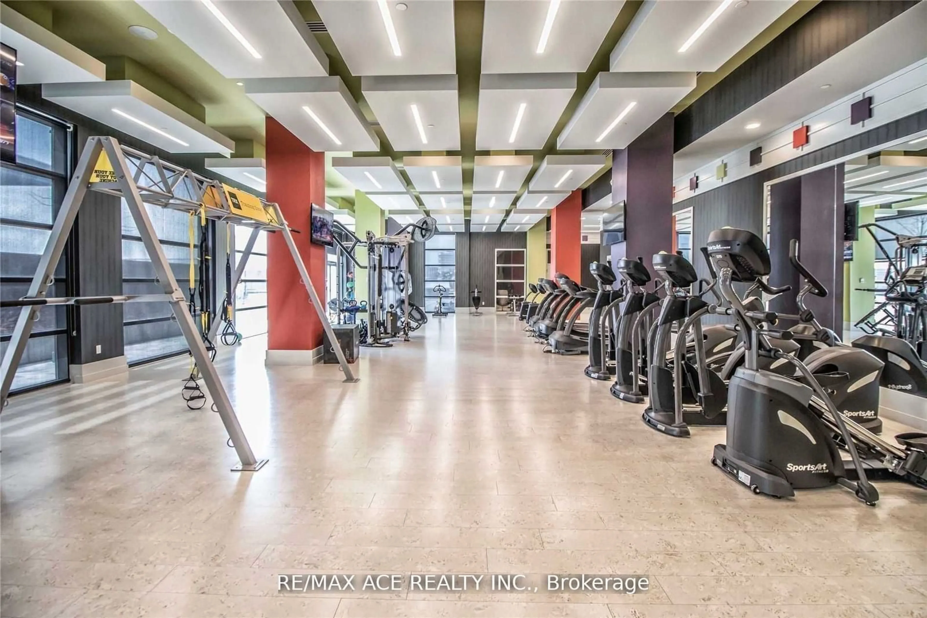 Gym or fitness room for 55 Ann O'Reilly Rd #3508, Toronto Ontario M1X 0C3