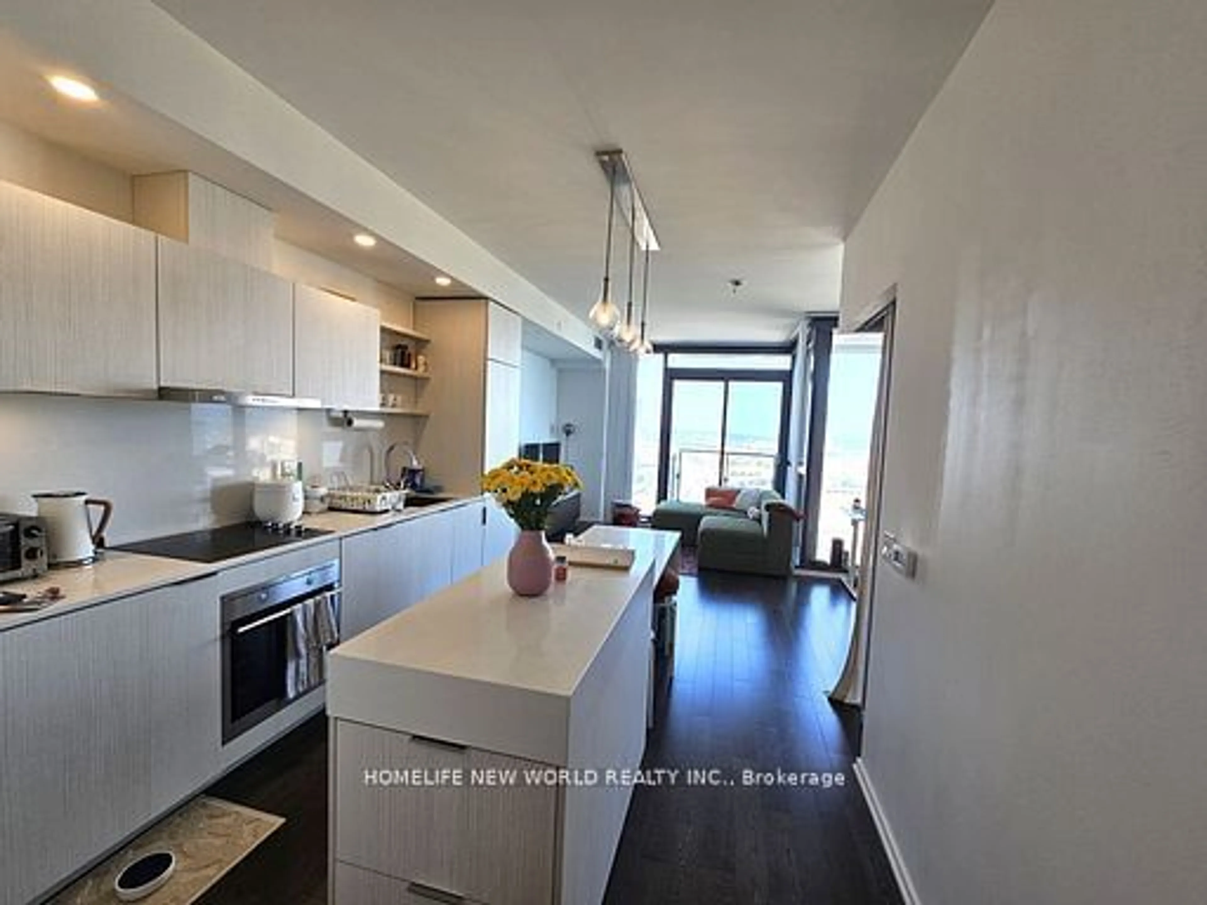 Open concept kitchen, unknown for 16 Bonnycastle St #2606, Toronto Ontario M5A 4M6