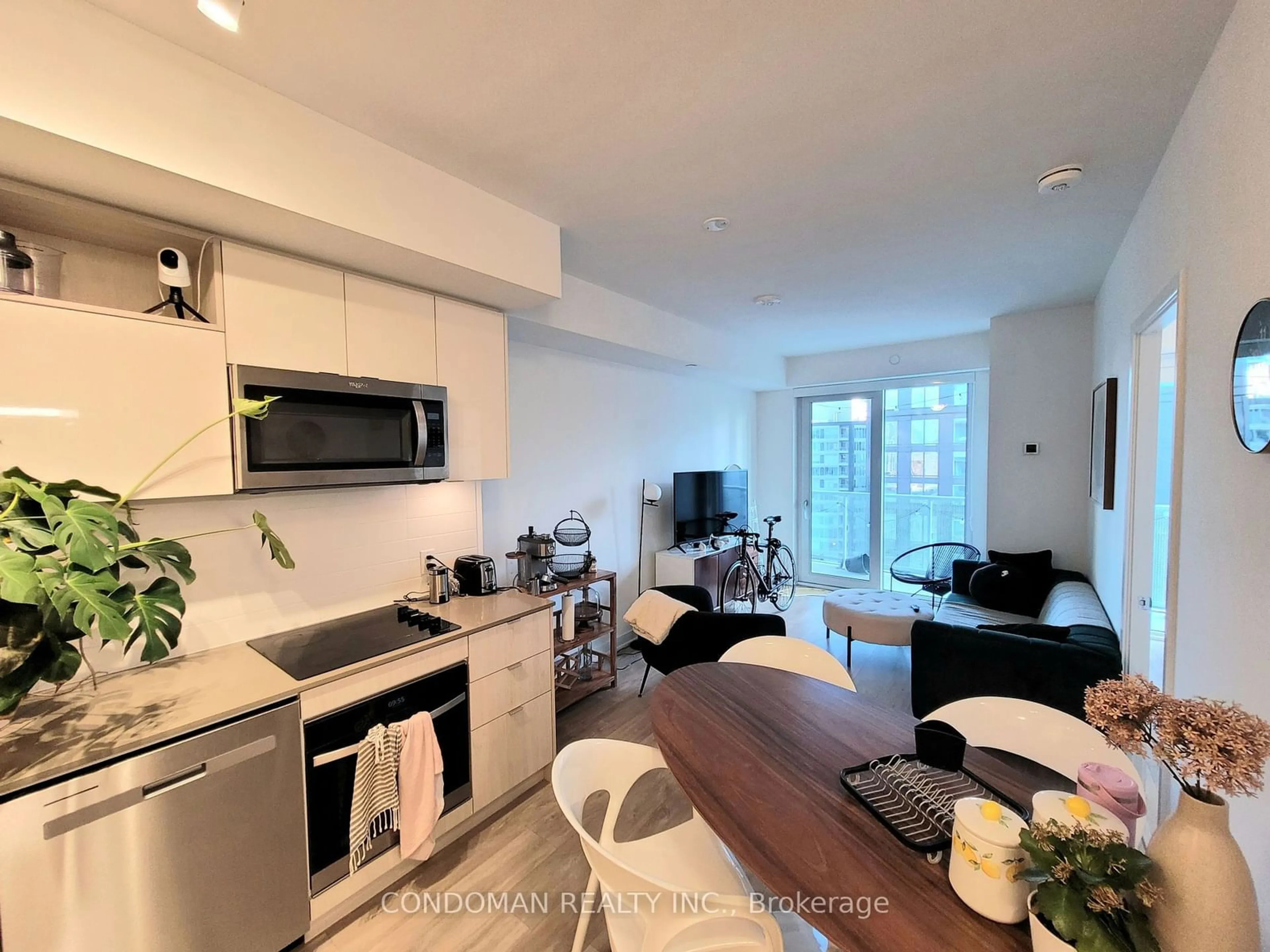 Open concept kitchen, unknown for 100 Dalhousie St #2408, Toronto Ontario M5B 0C7