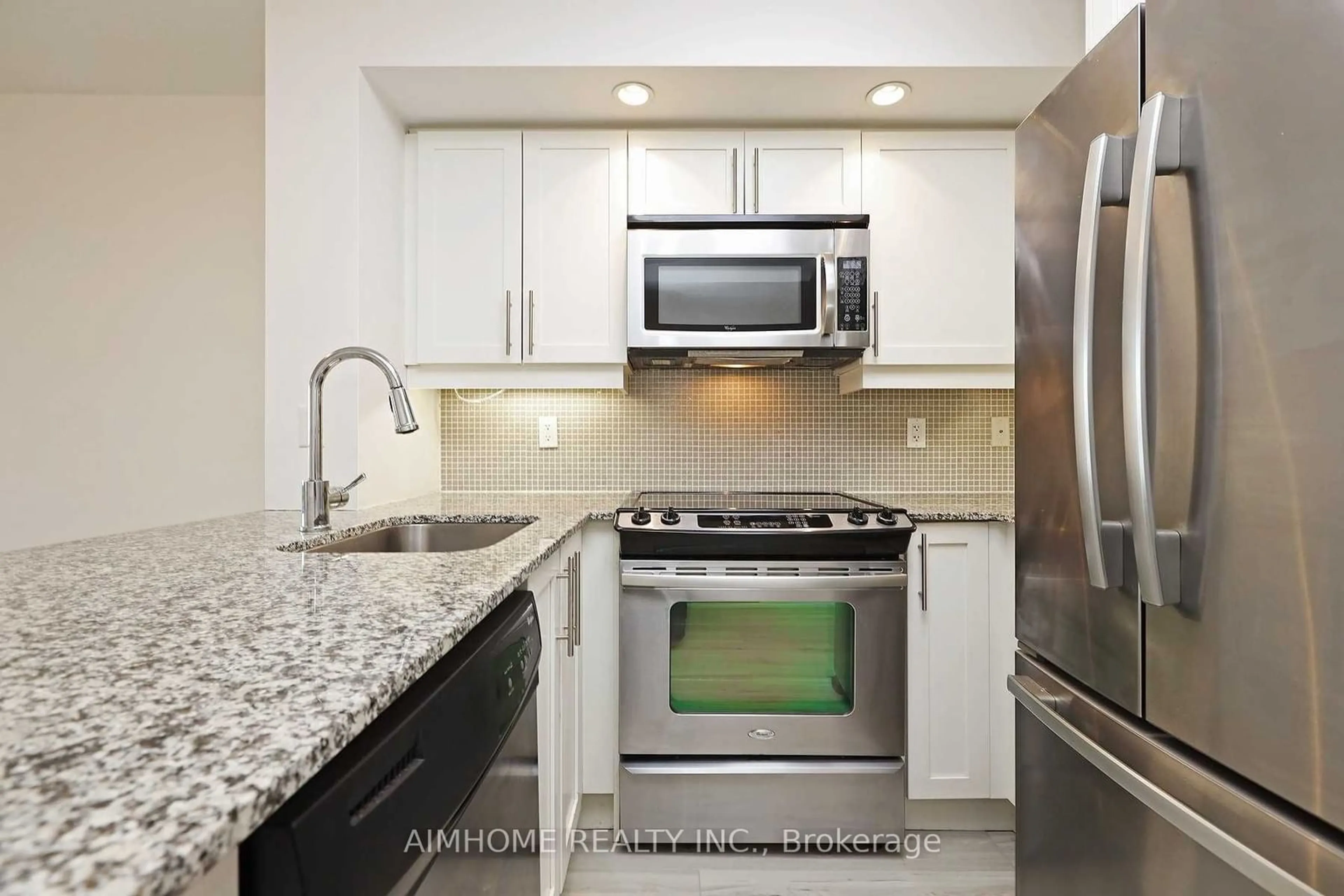 Standard kitchen, ceramic/tile floor for 65 East Liberty St #603, Toronto Ontario M6K 3R2